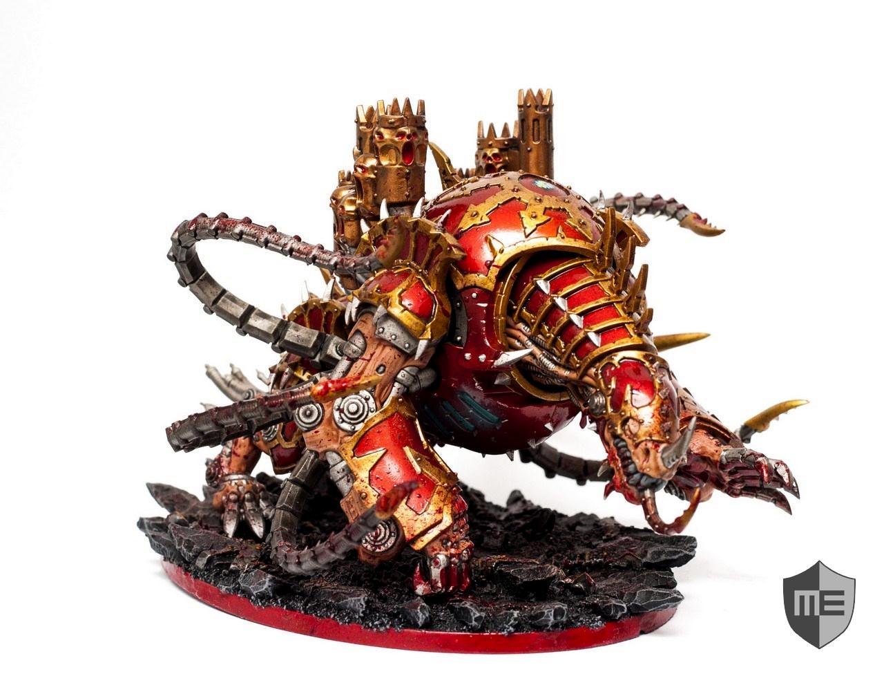Chaos, Chaos Space Marines, Khorne, Maulerfiend, Warhammer 40,000