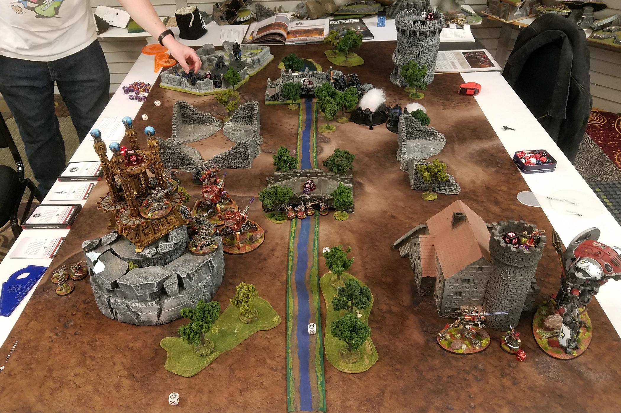 Battle Report, Mechanicus, Warhammer 40,000