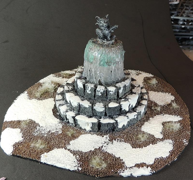 Fountain in Honour of Mattimeo (Redwall)
