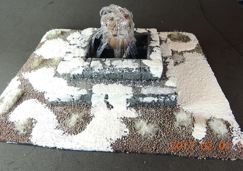 Icy Fountain for Frostgrave