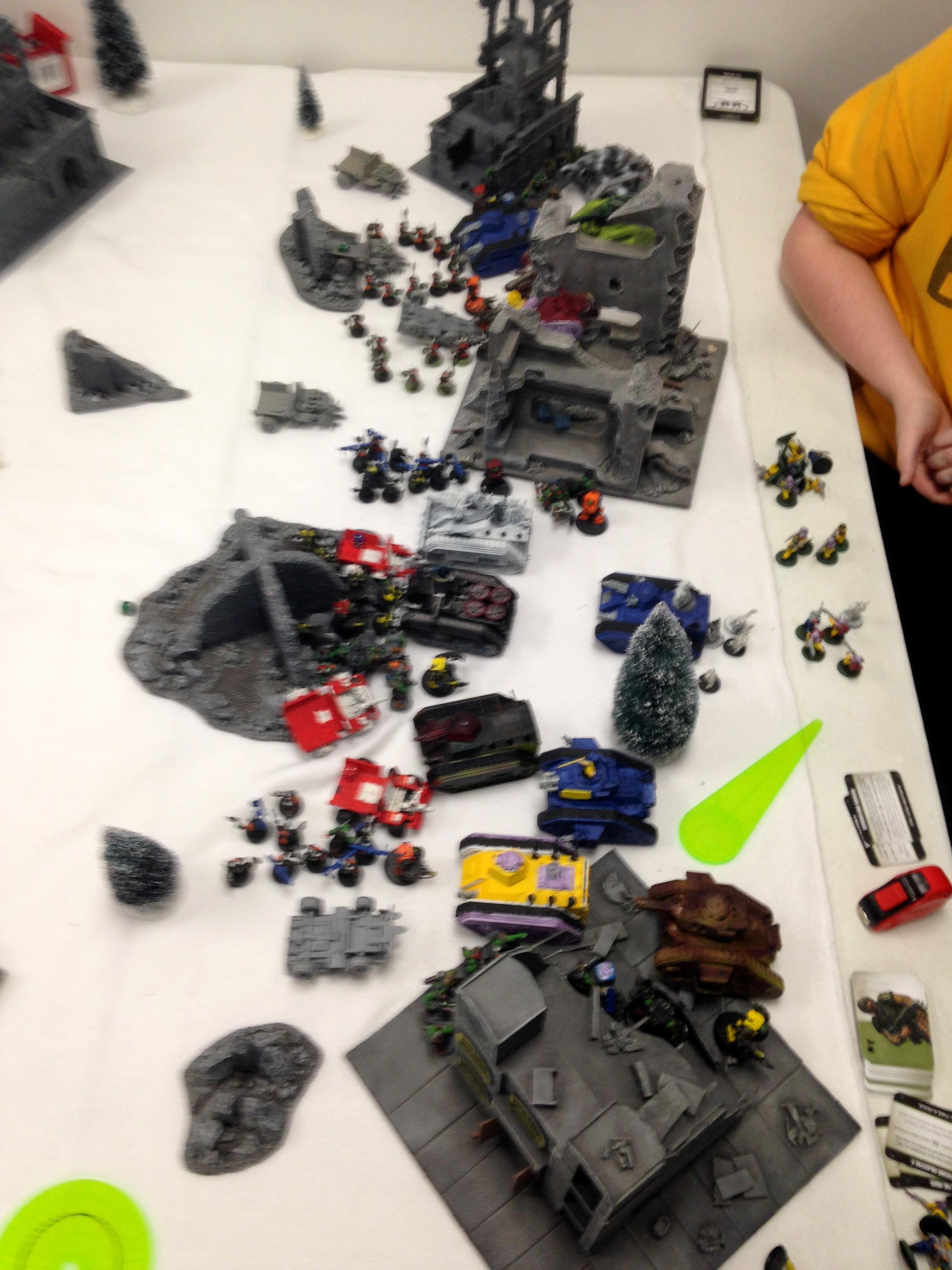 Orks, Top of turn two
