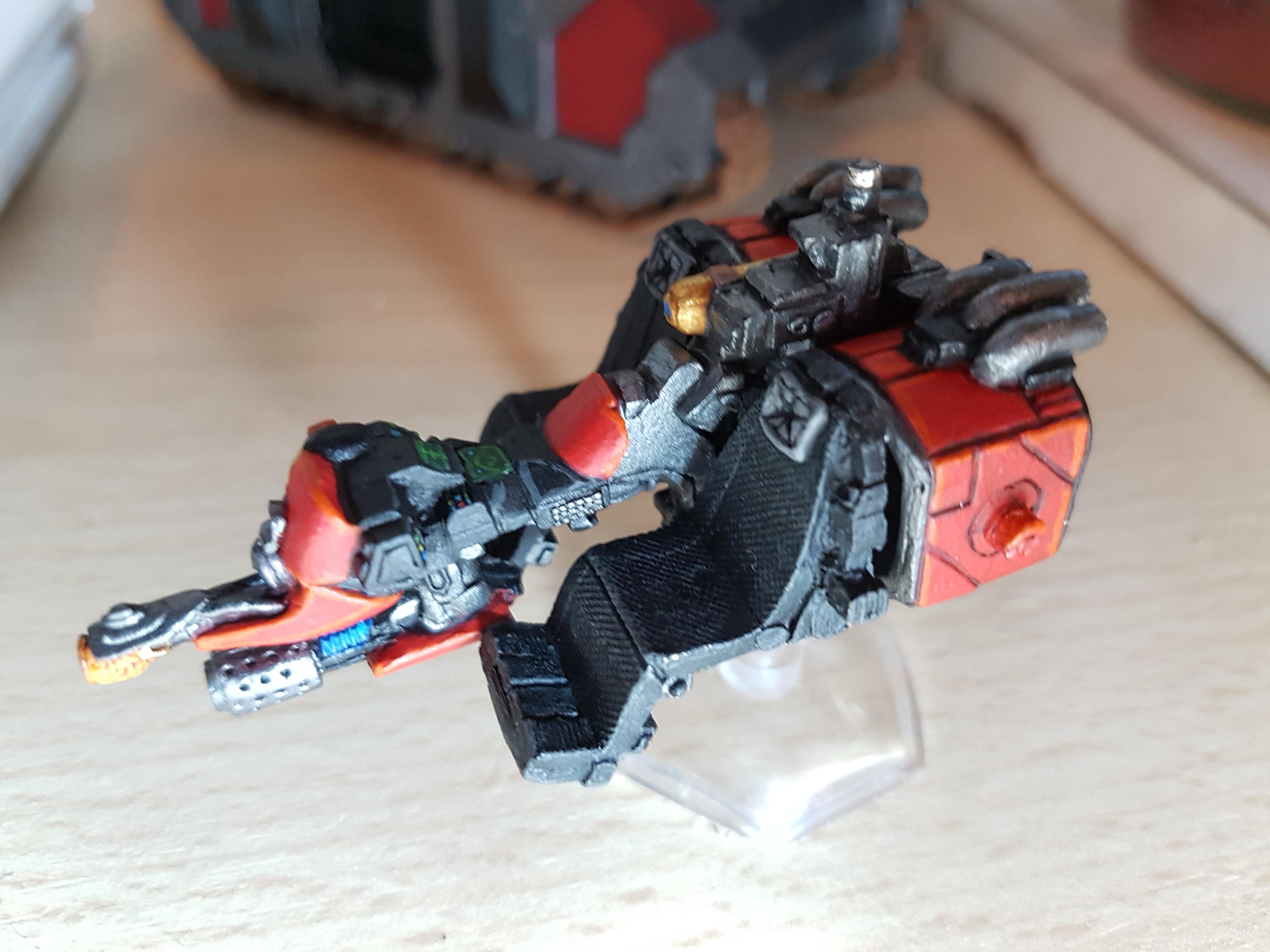 Rogue Trader Land Speeder, Space Marines, Stark Crusaders