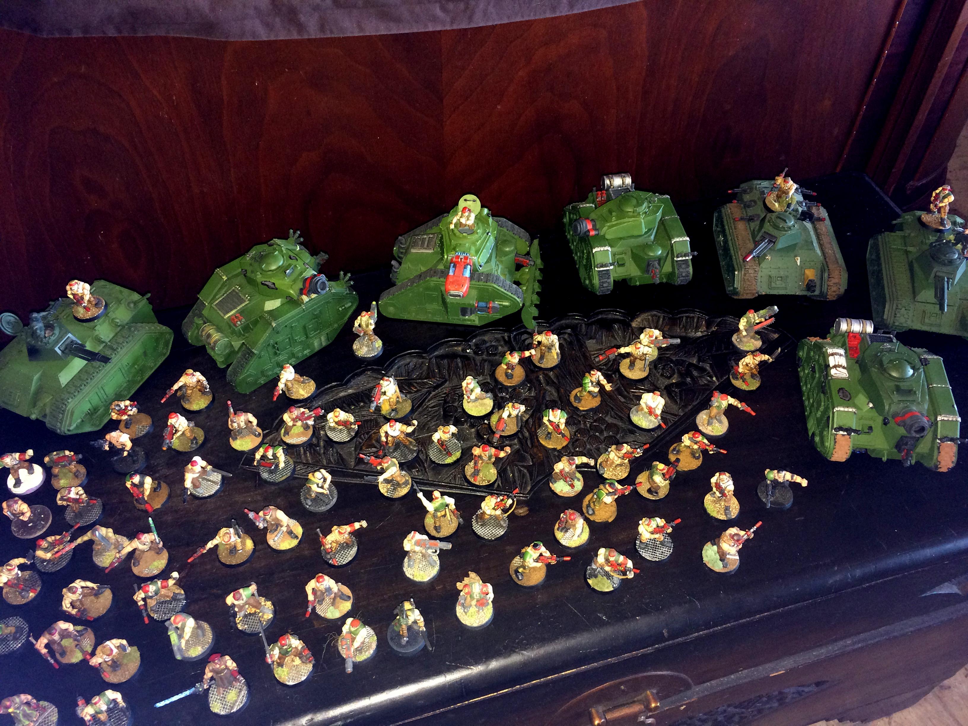 Full catachan army
