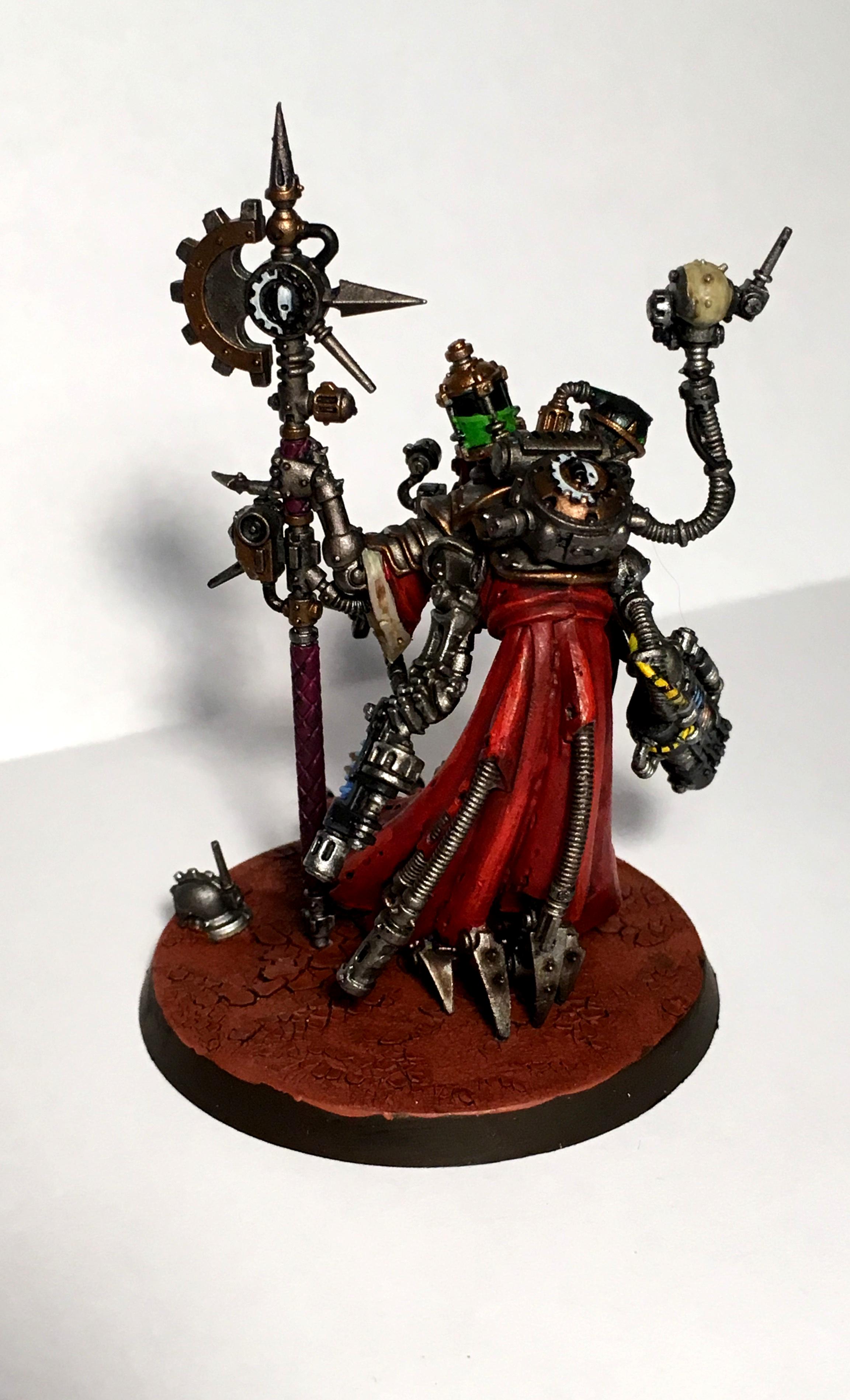 Adeptus Mechanicus, Admech, Cult Mechanicus, Headquarters, Skitarii, Techpriest, Warhammer 40,000