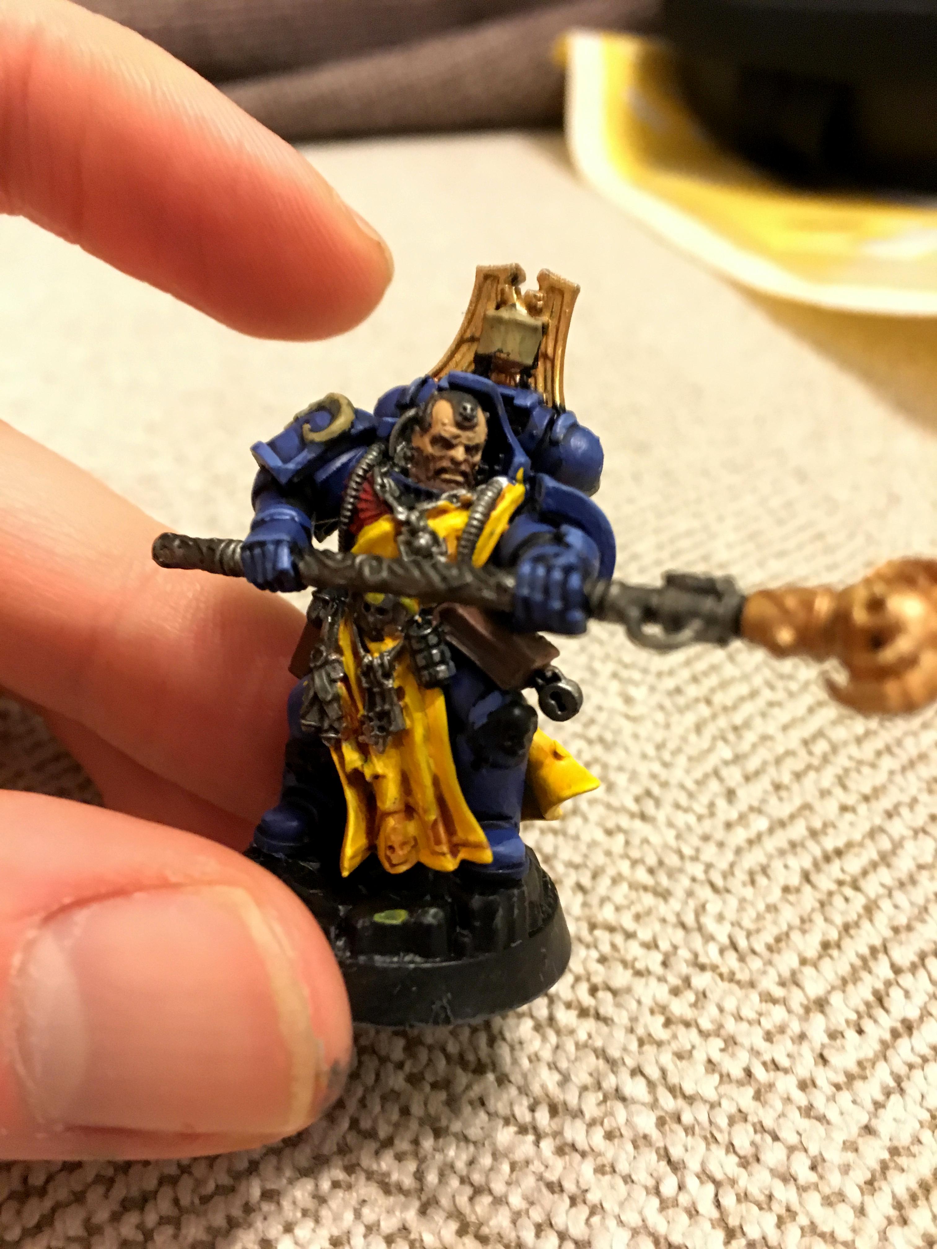 3rd Company, 7th Legion, Imperial Fists, Space Marines, Warhammer 40,000, Work In Progress, Yellow