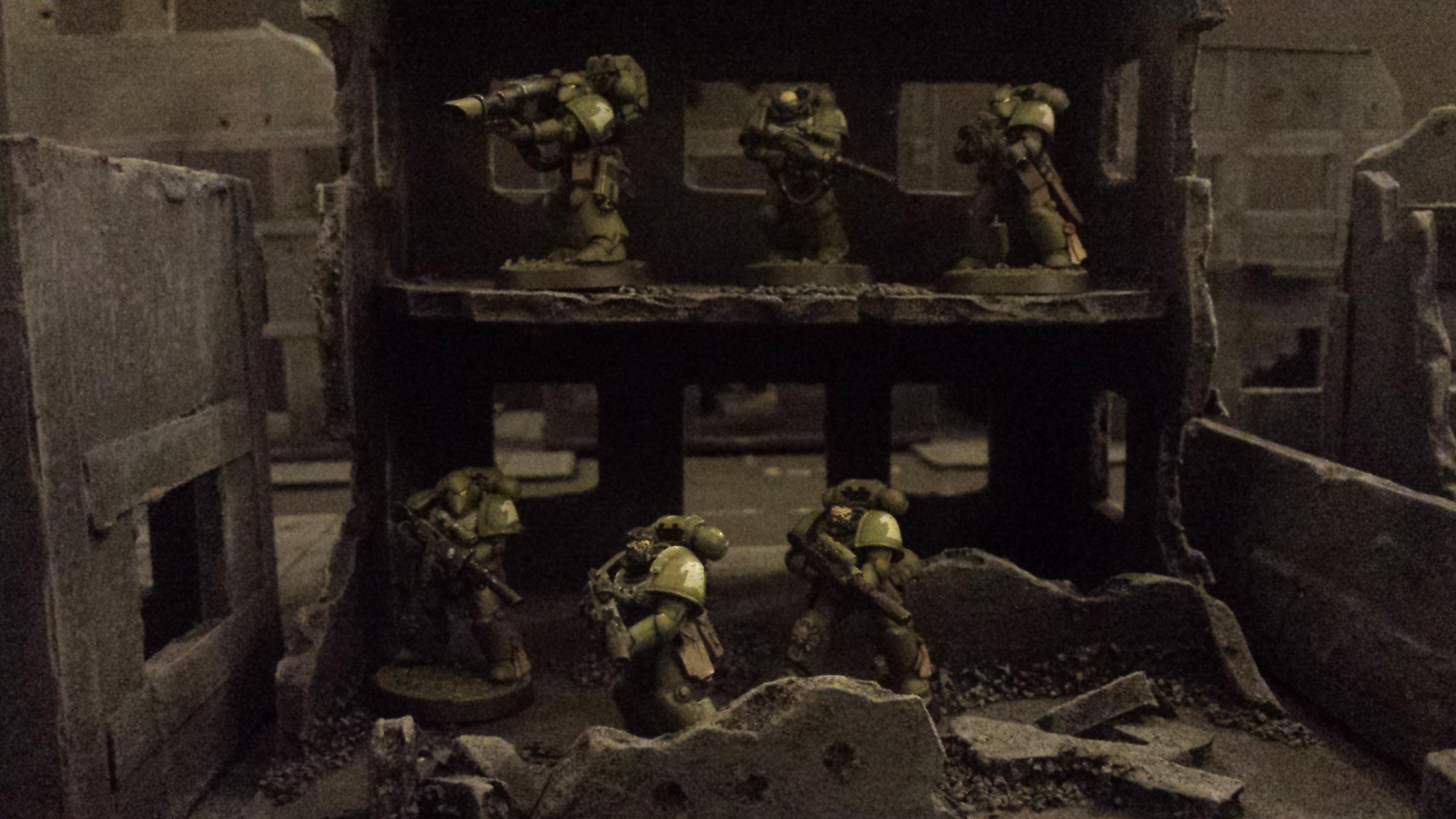 Raptors, Scouts, Space Marines, True-scale