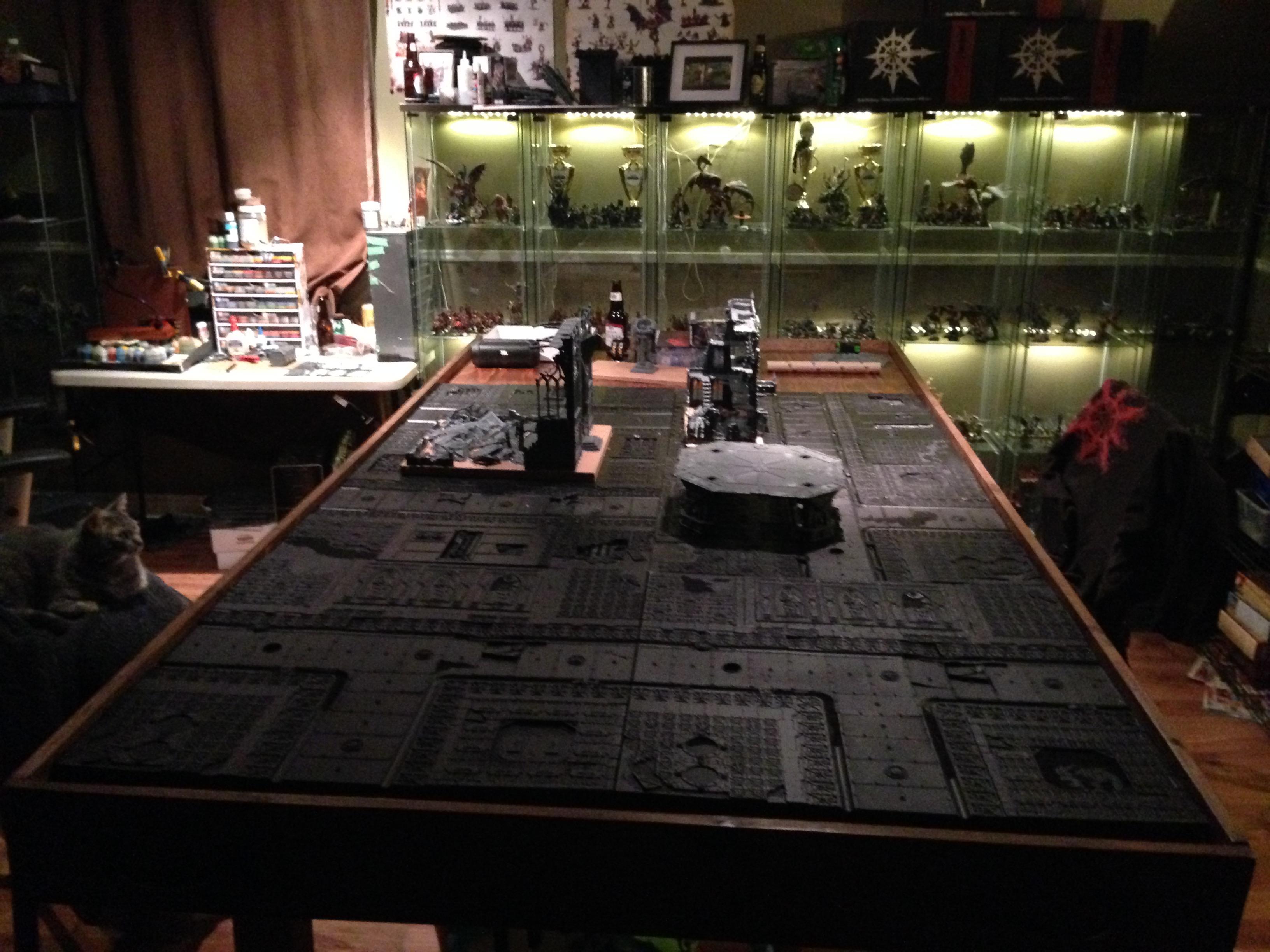 Collection, Display Cases, Game Board, Game Room, Ream Of Battle