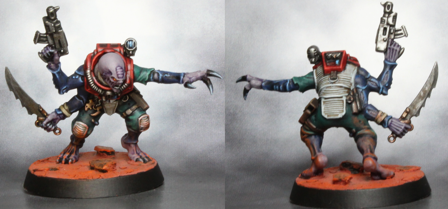 Bladed Cog Genestealer Hybrid Acolyte