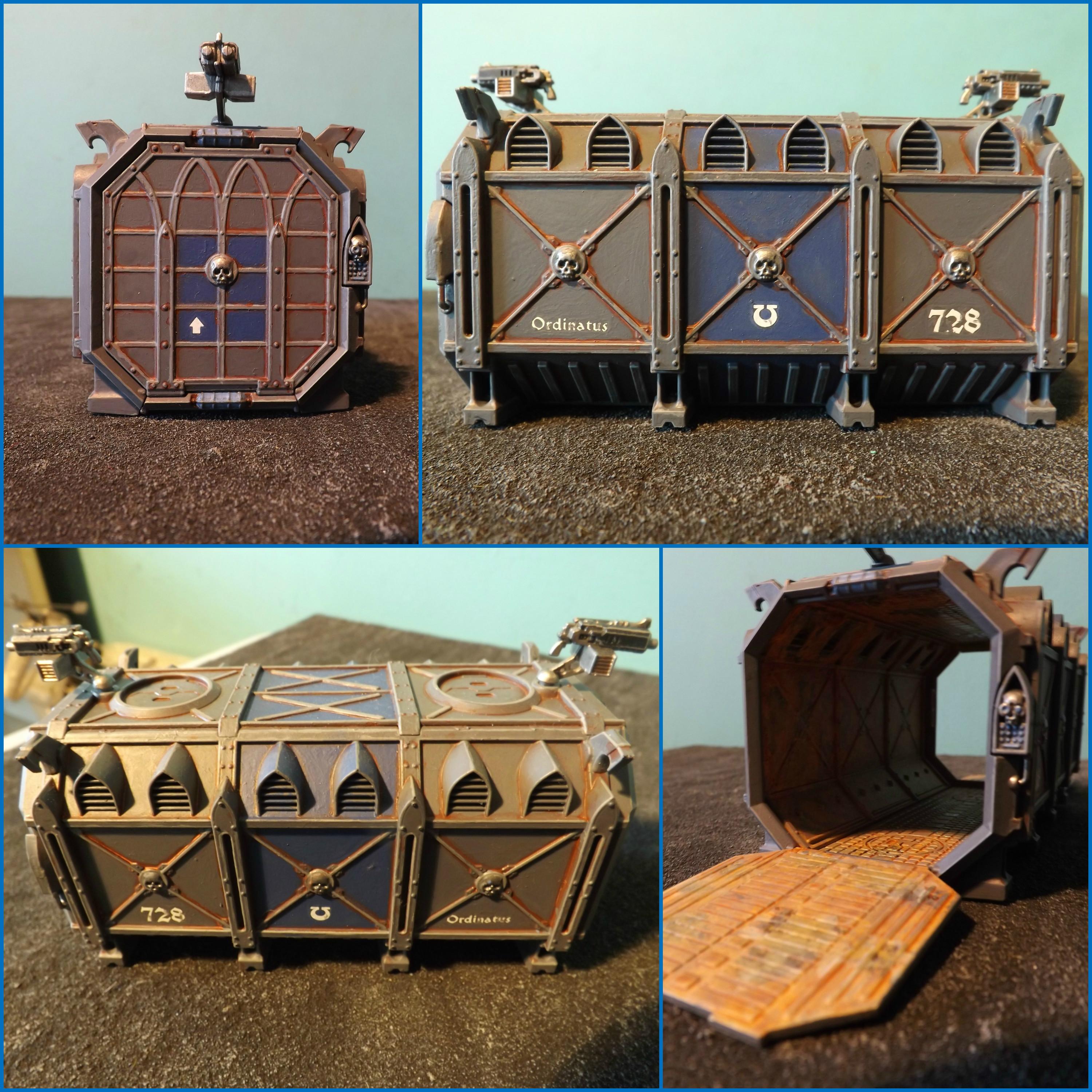 Munitorum Armored Container (Ultramarines Theme) 