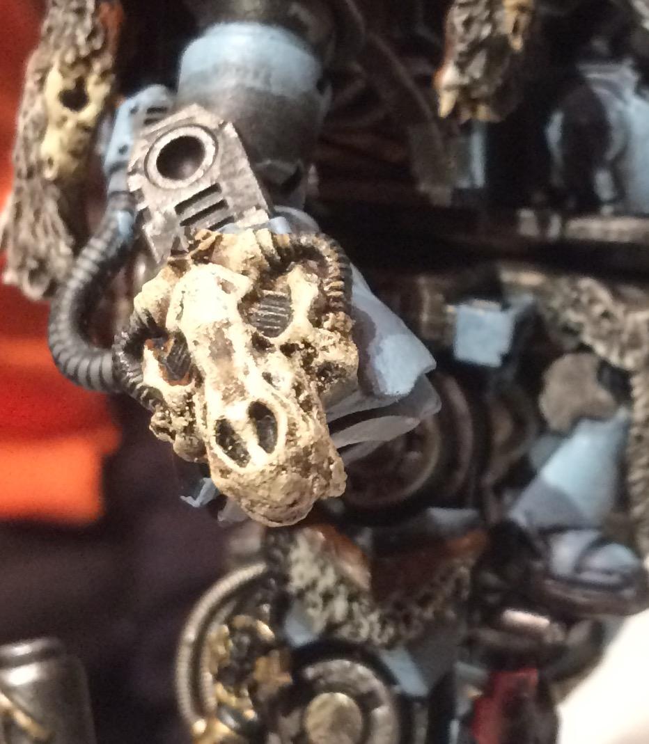 Conversion, Converting, Dreadknight, Kitbash, Space Wolves, Weathered