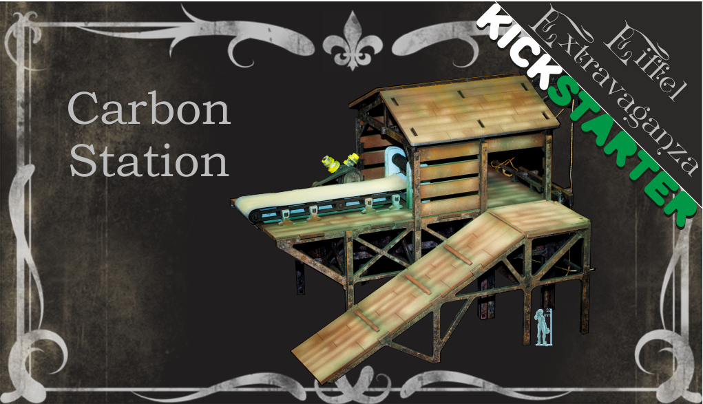 Kickstarter, Labmasu, Skirmish, Steampunk, Terrain