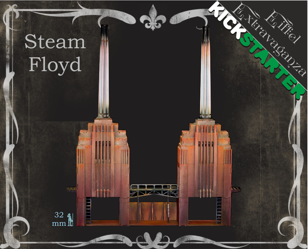 Kickstarter, Labmasu, Skirmish, Steampunk, Terrain