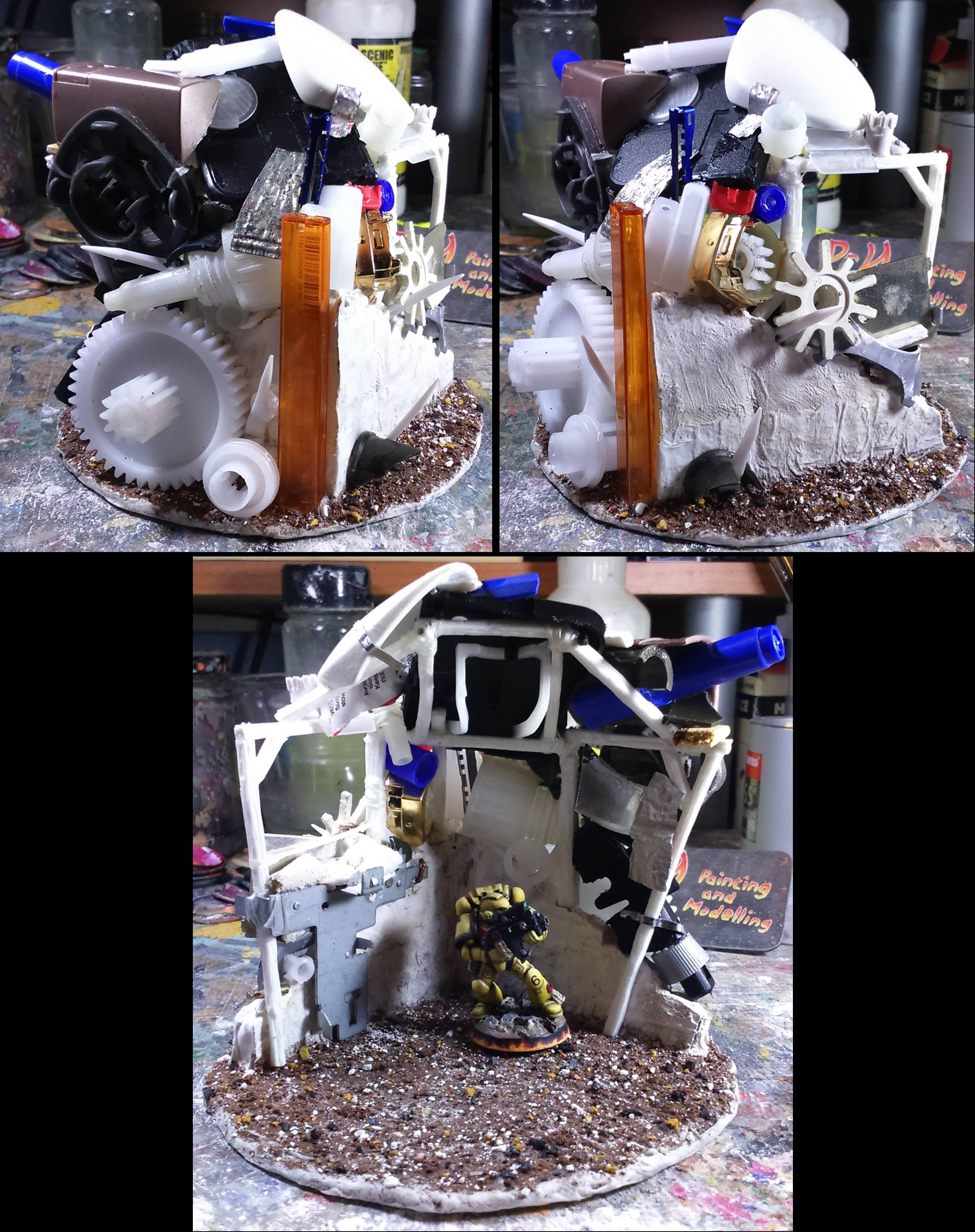 &quot;Shield&quot; terrain piece wip 3