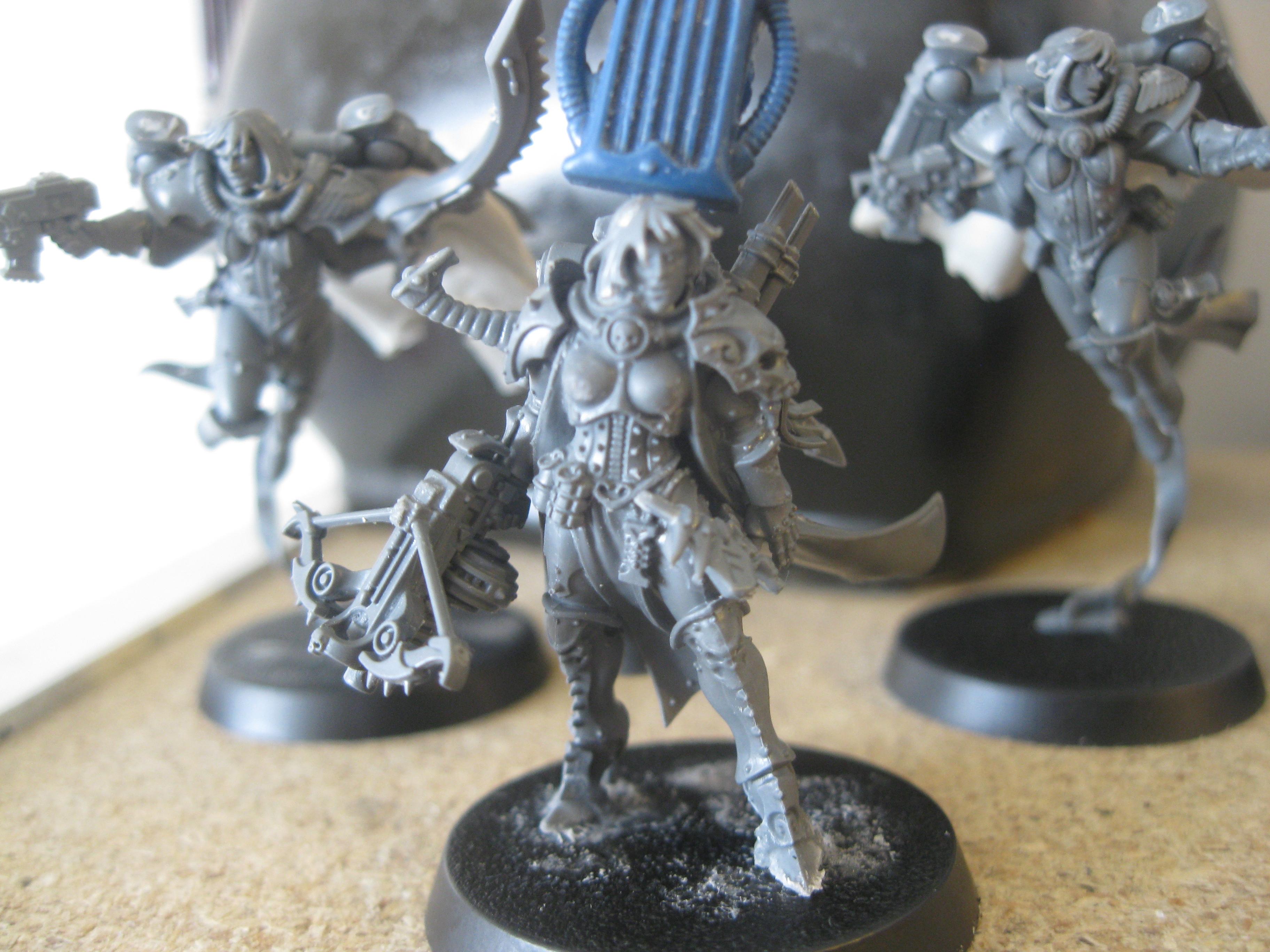 inquisitor greyfax w/ eleanor and genevieve