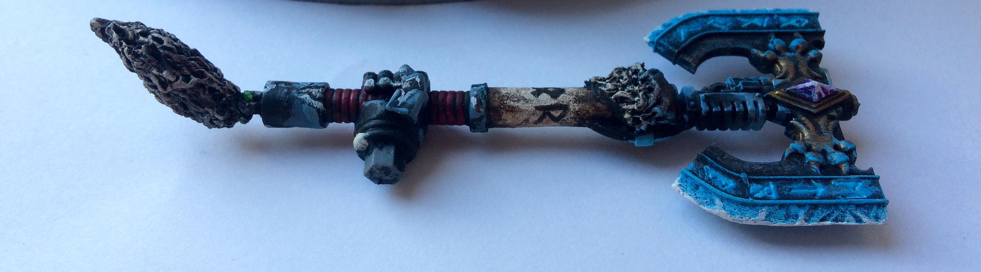 Conversion, Converting, Dreadknight, Kitbash, Space Wolves, Weathered