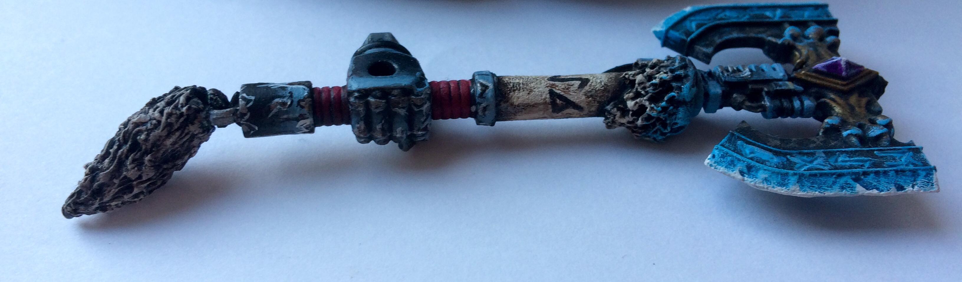 Conversion, Converting, Dreadknight, Kitbash, Space Wolves, Weathered