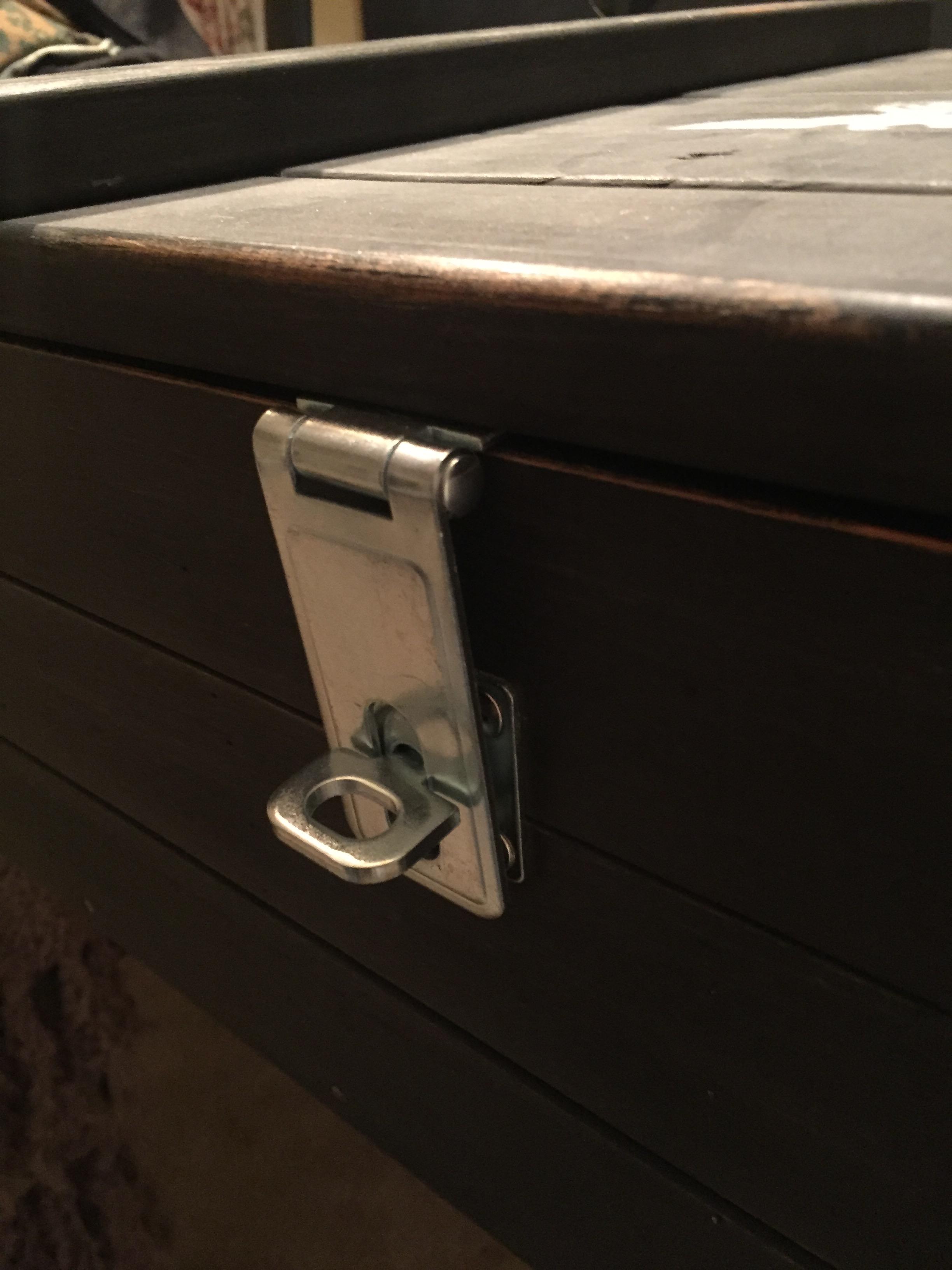 Twist-lock latch for proper secure transport