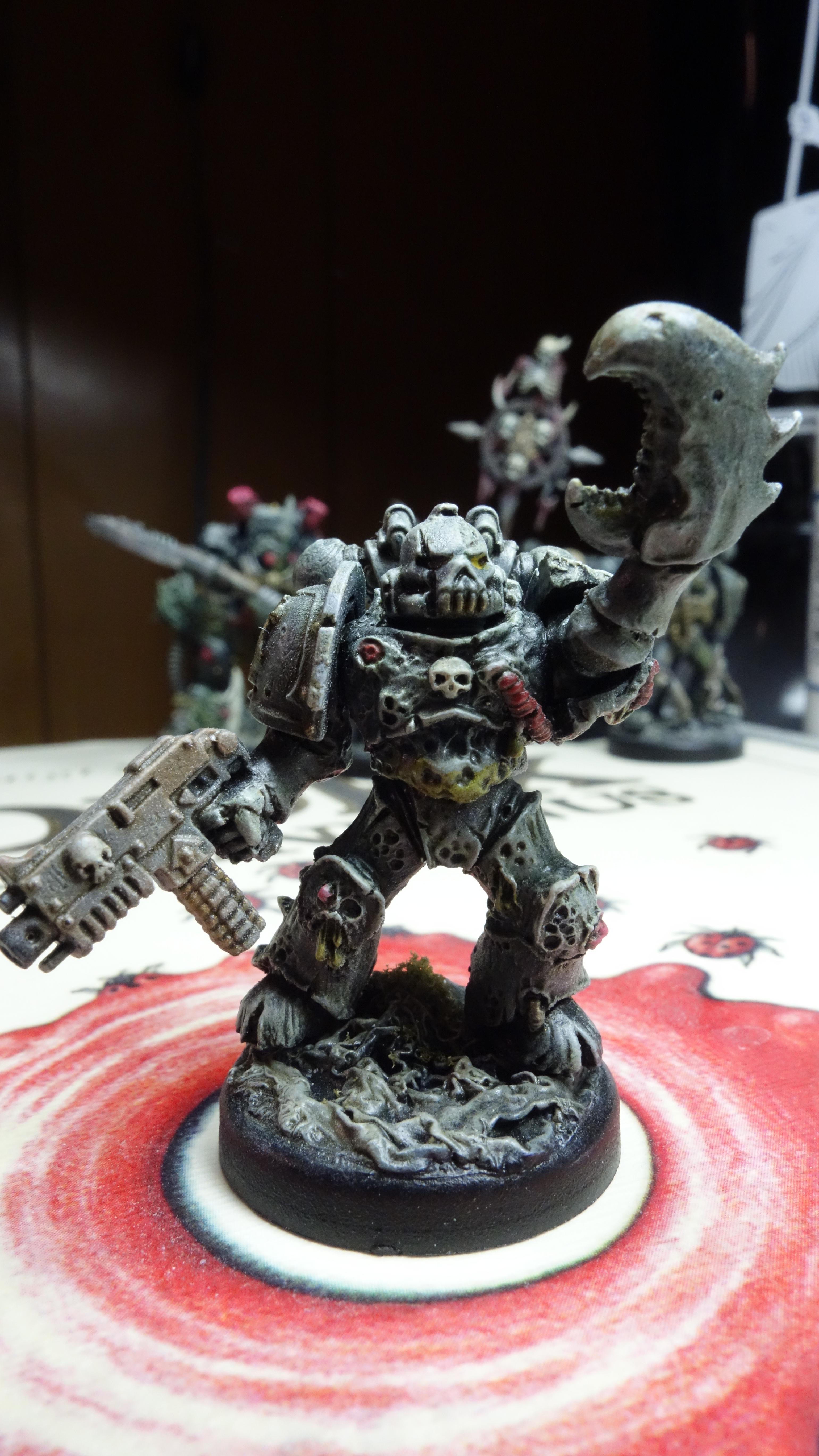 Chaos, Chaos Space Marines, Crab, Lobster, Nurgle, Puppetswar, Space Marines, Spellcrow, Warhammer 40,000