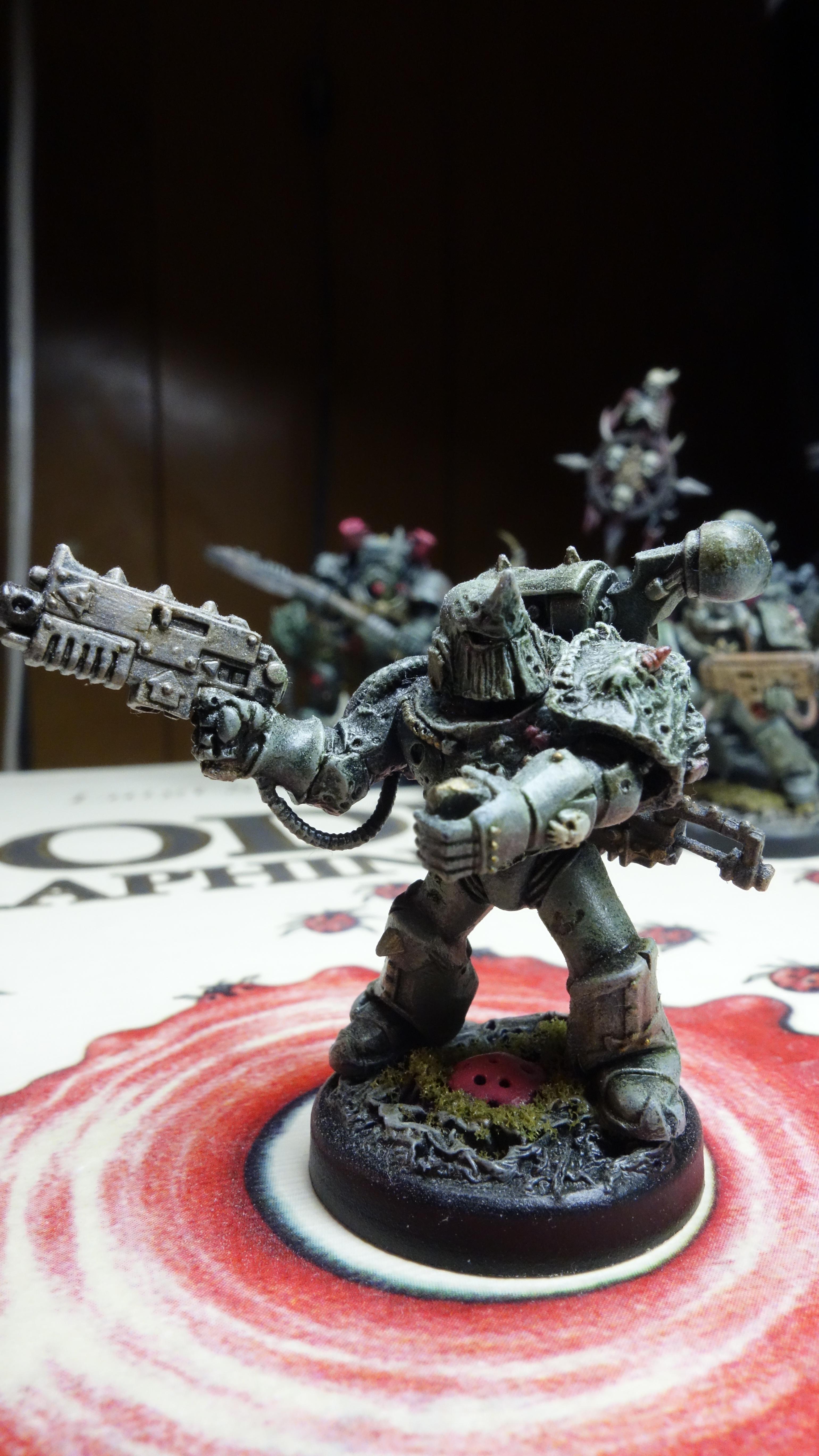 Chaos, Chaos Space Marines, Nurgle, Puppetswar, Space Marines, Spellcrow, Warhammer 40,000