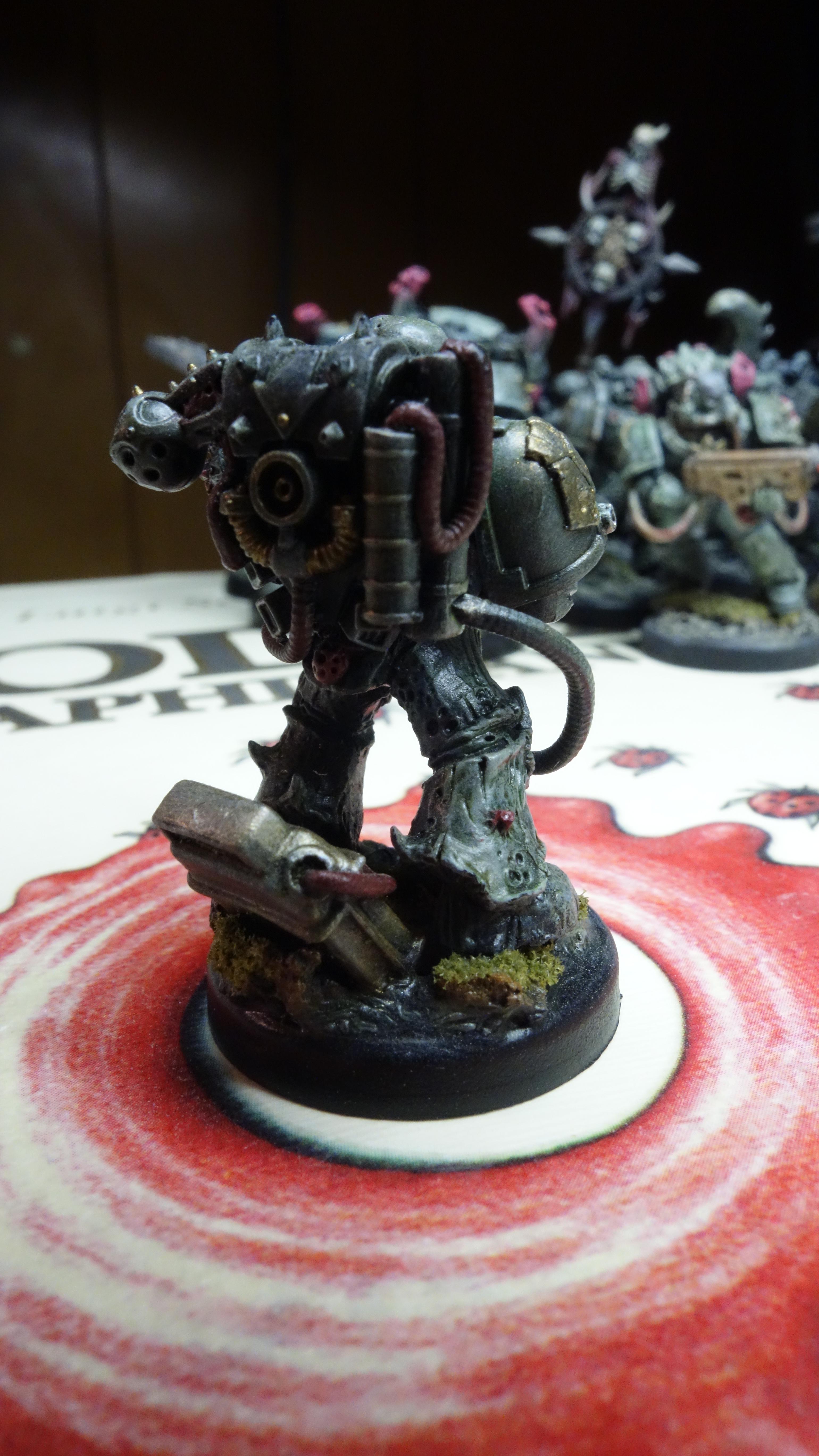 Chaos, Chaos Space Marines, Nurgle, Puppetswar, Space Marines, Spellcrow, Tamiya, Warhammer 40,000