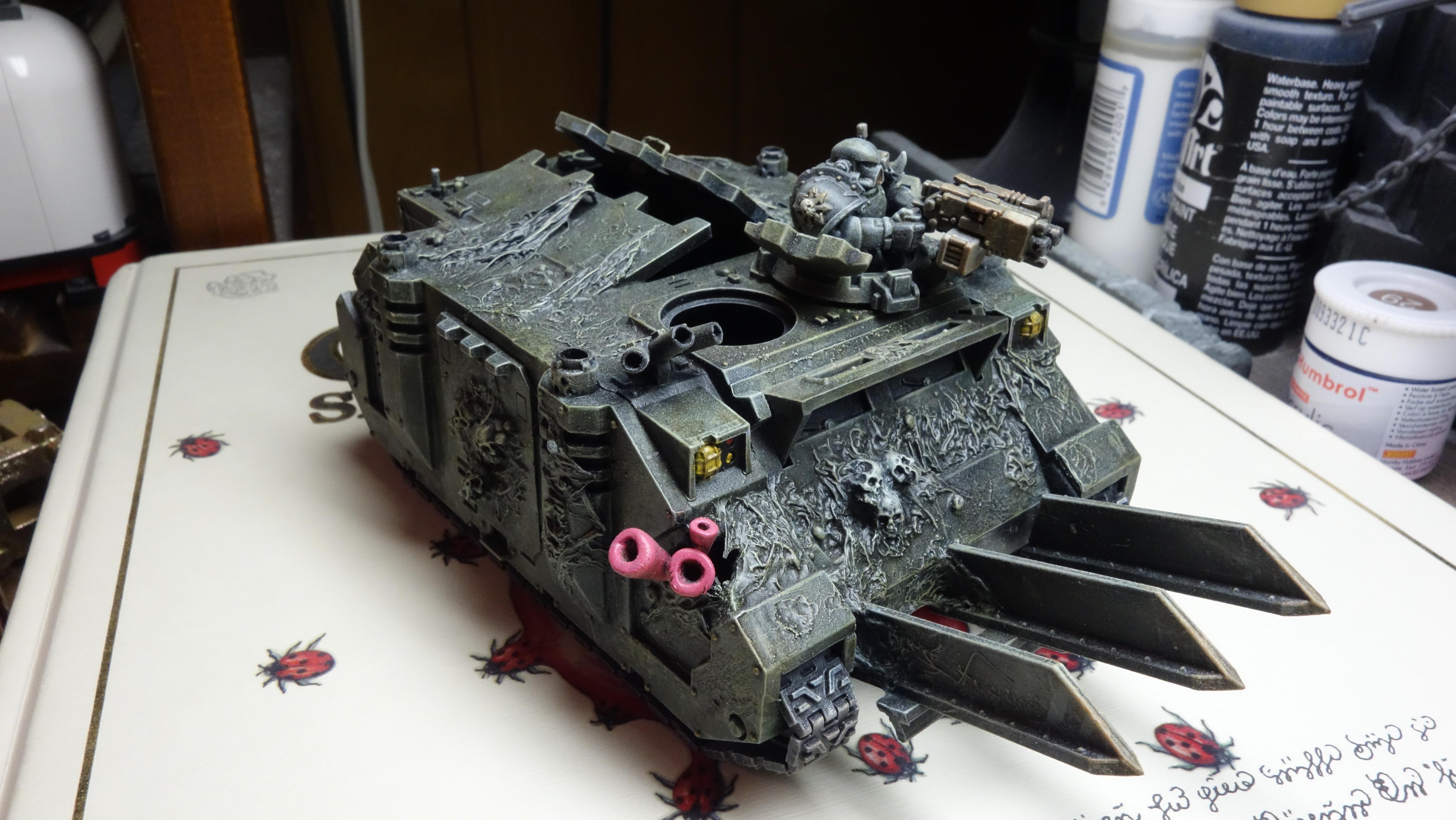 Chaos, Chaos Space Marines, Conversion, Nurgle, Secret Weapon, Space Marines, Vehicle, Warhammer 40,000