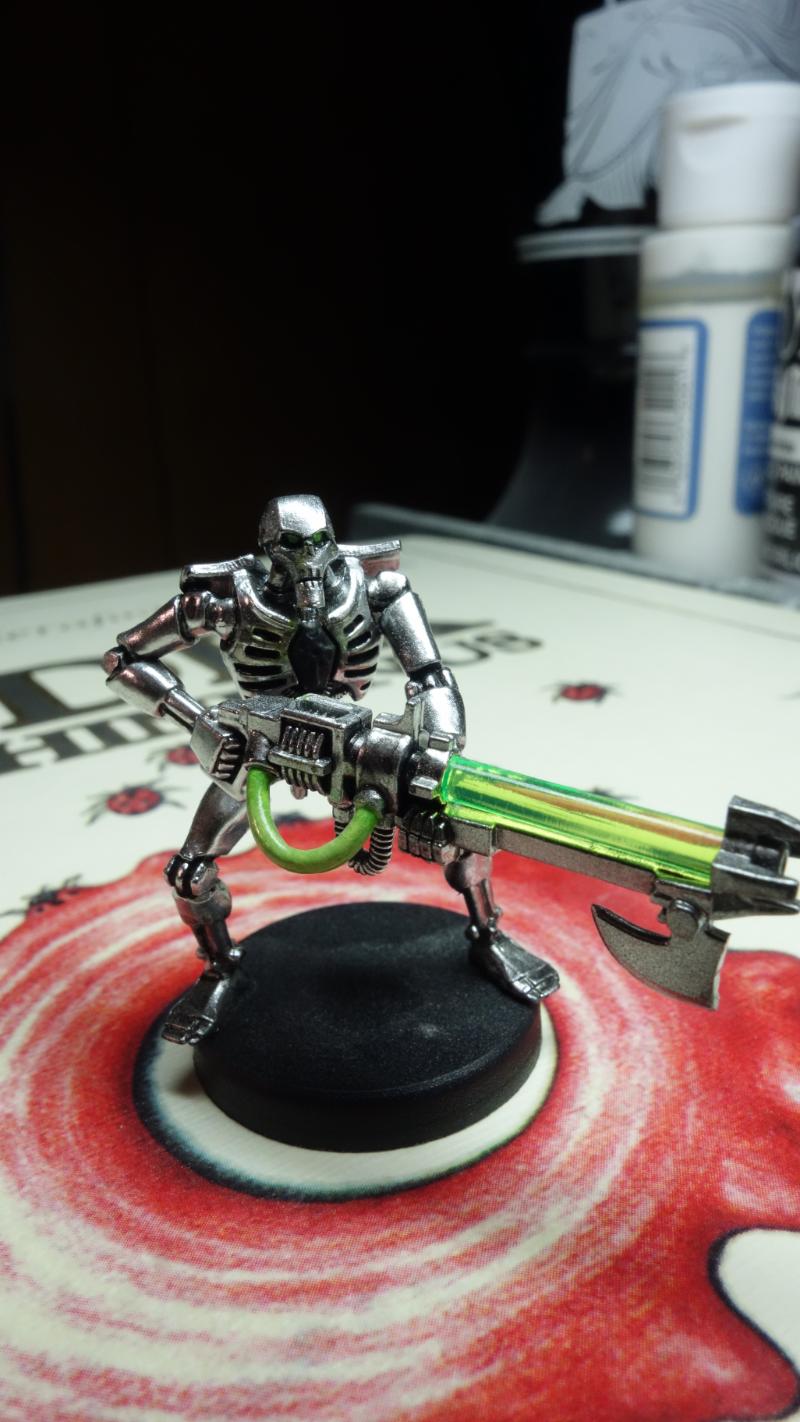 Alclad 2, Necrons, Puppetswar, Warhammer 40,000 Chromecron Gallery