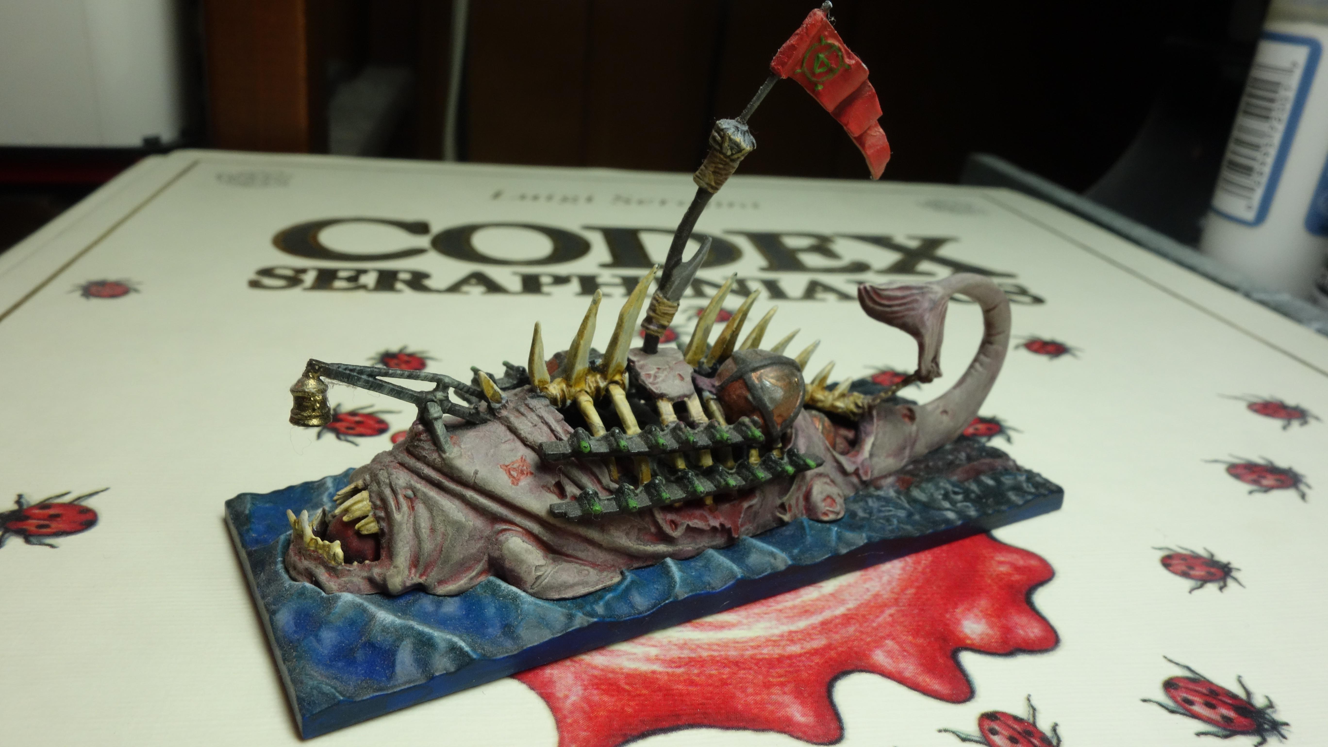 Boat, Corpse, Dreadfleet, Fish, Games Workshop, Sea, Skaven