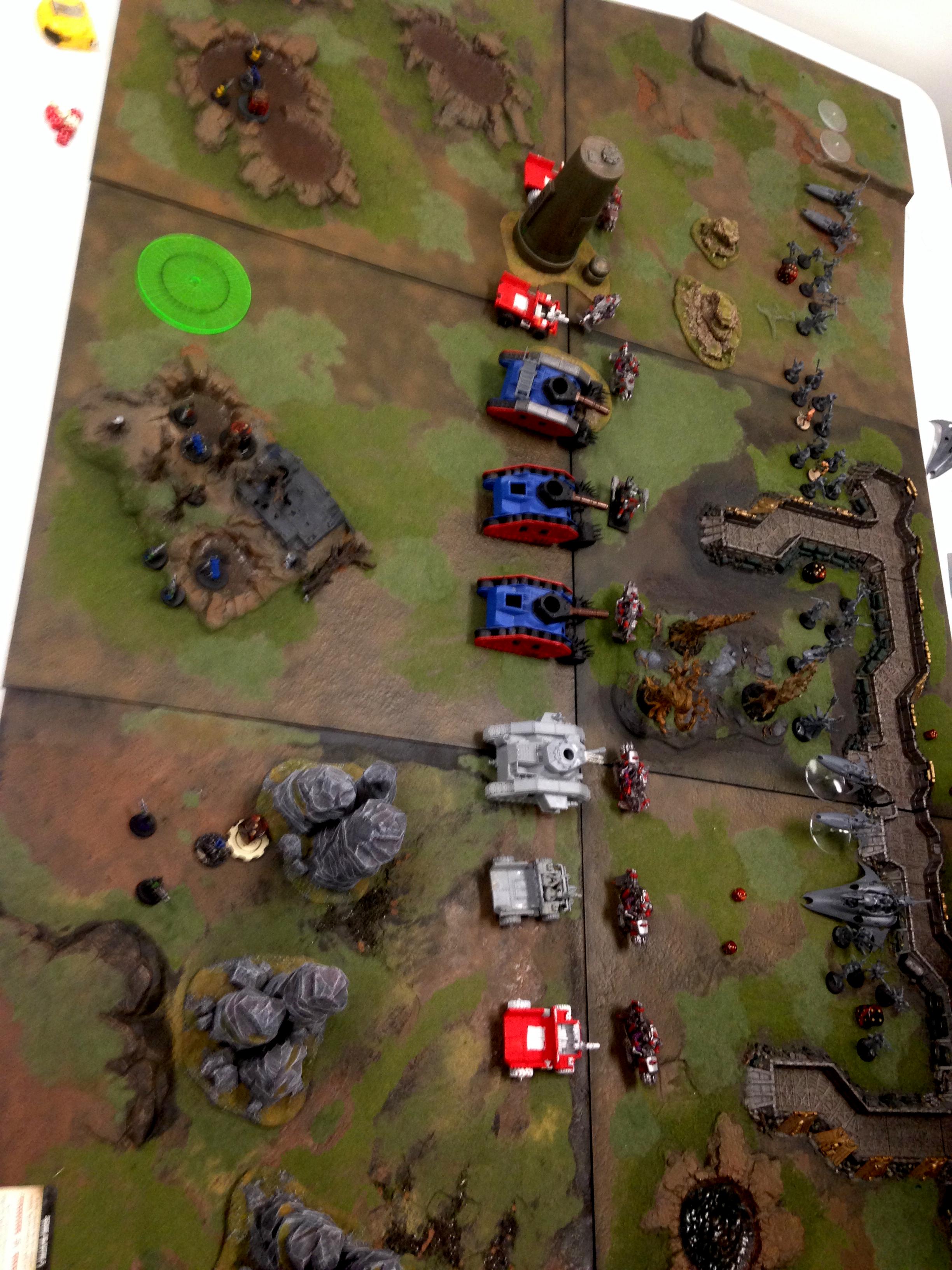 Orks, First Turn Movement