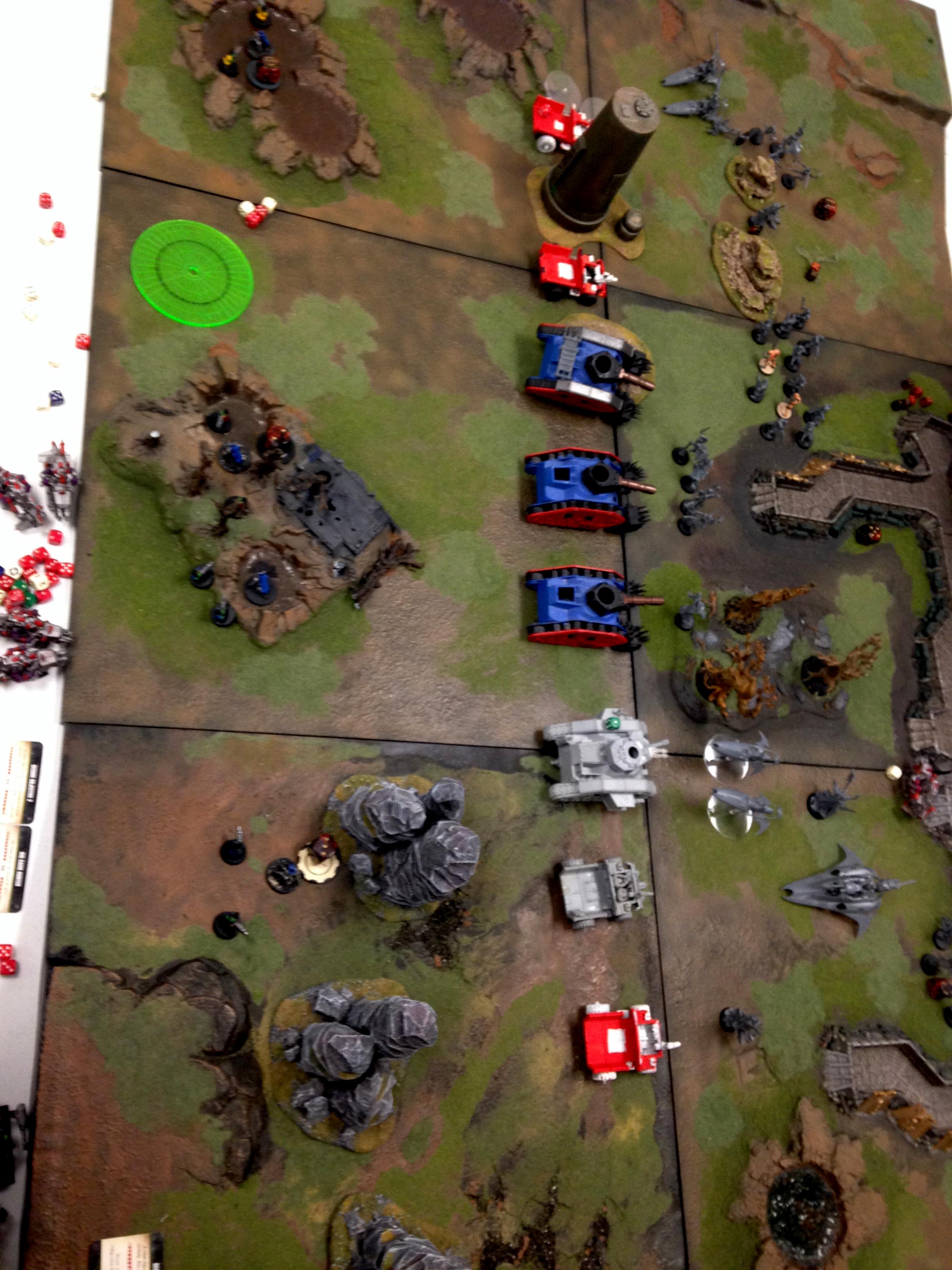 Orks, After opponents turn 1 assault phase