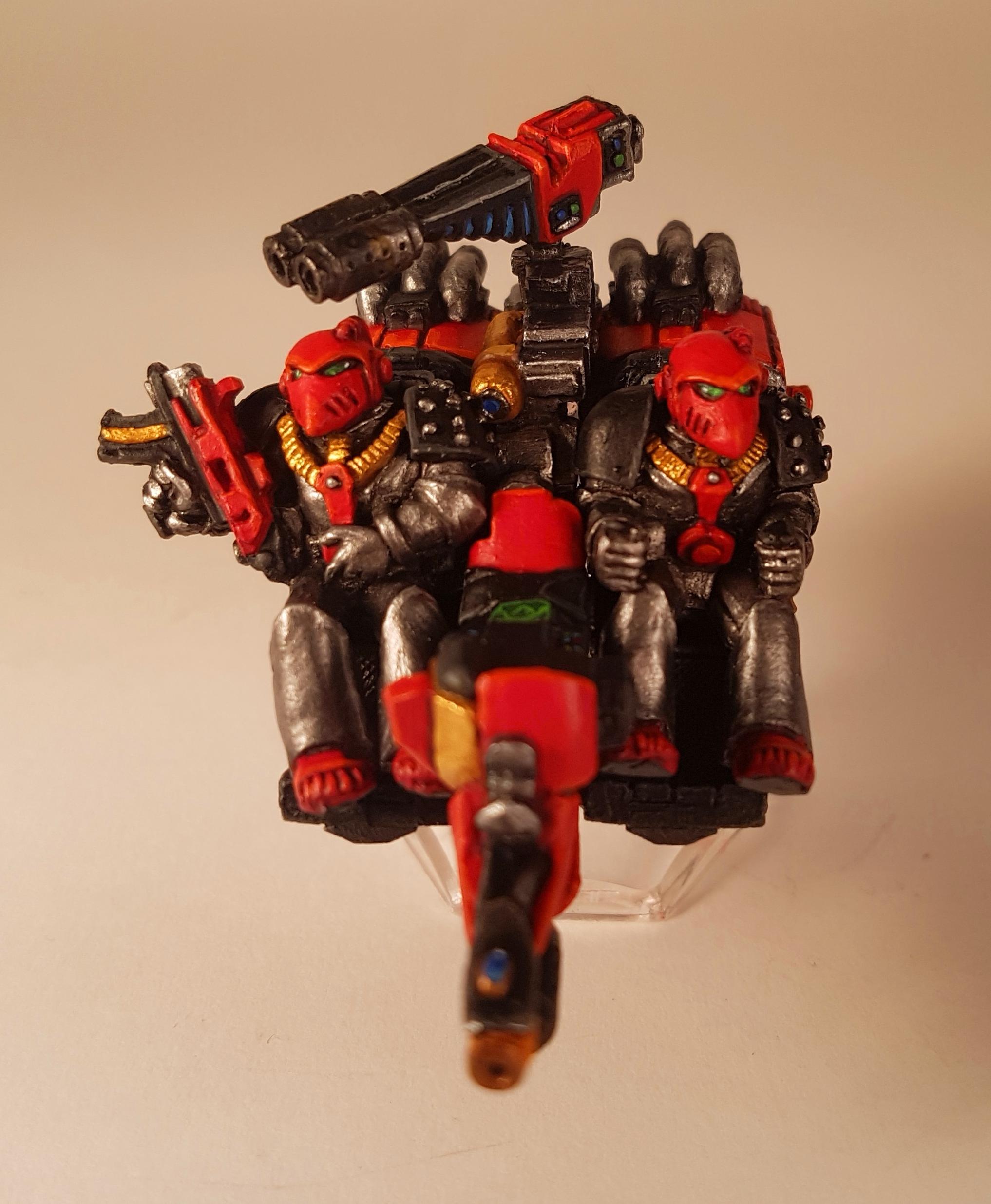 Land Speeder, Rogue Trader, Space Marines, Stark Crusaders
