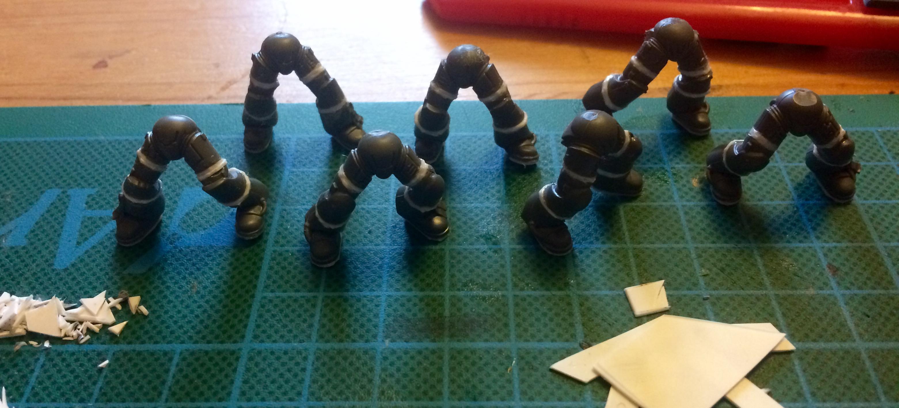 Art Scale, Blood Ravens, Conversion, Converting, Kitbash, Space Marines, True Scale, True-scale