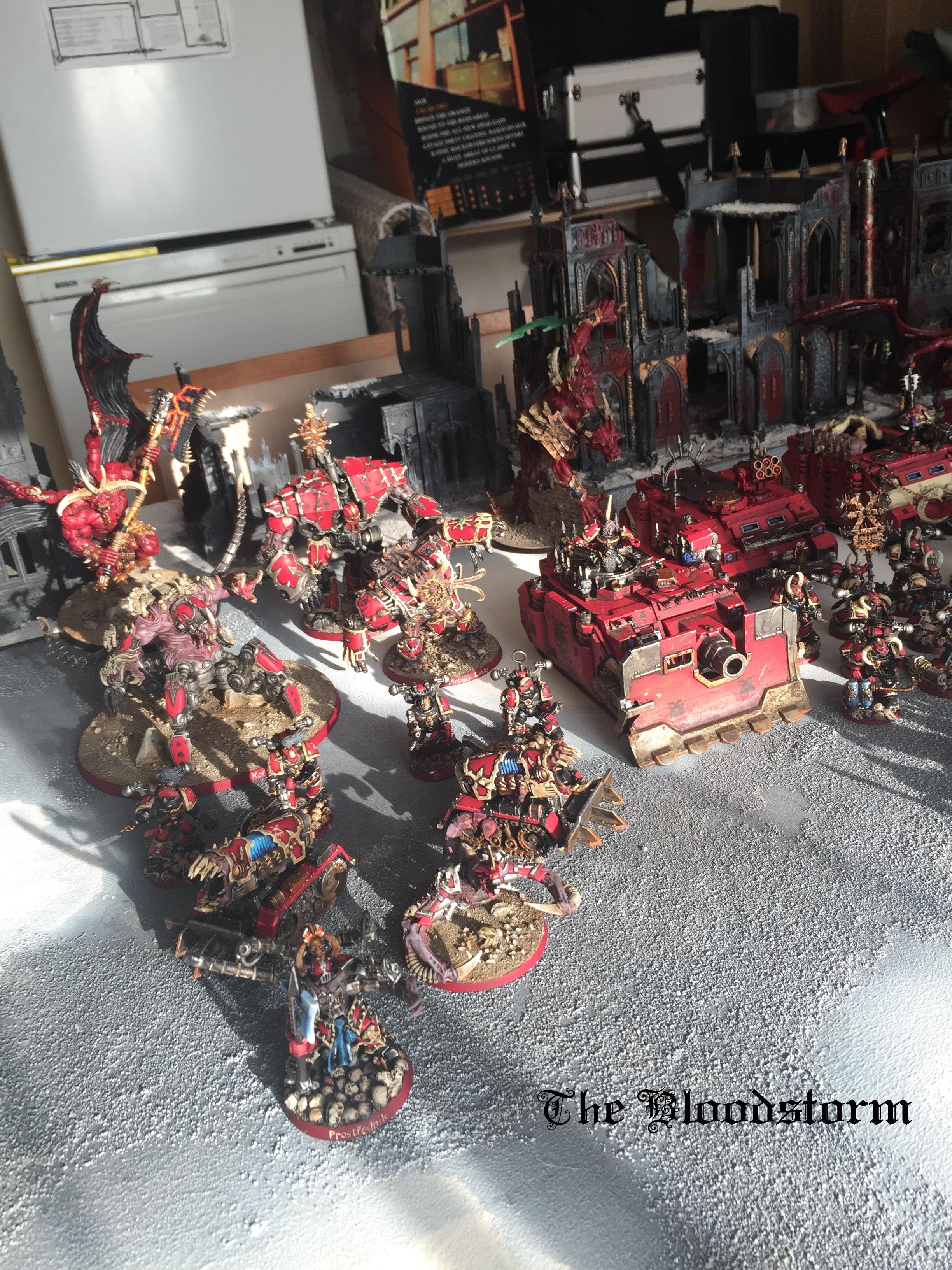 Army, Berserkers, Chaos Space Marines, Daemonkin, Khorne, Warhammer 40,000, World Eaters