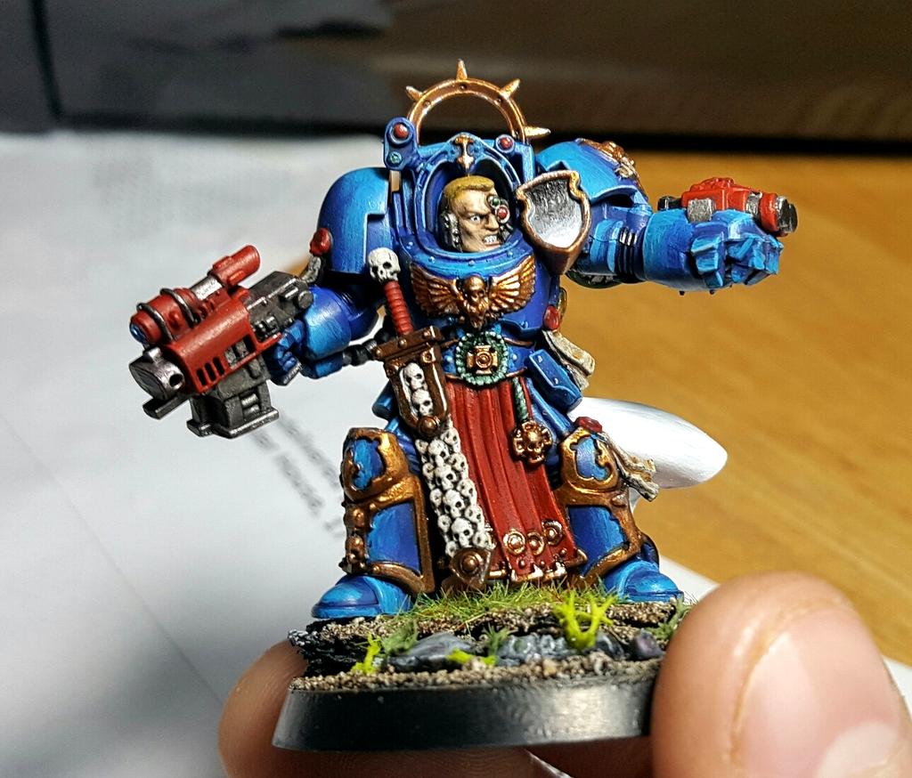 Captian in terminator armour