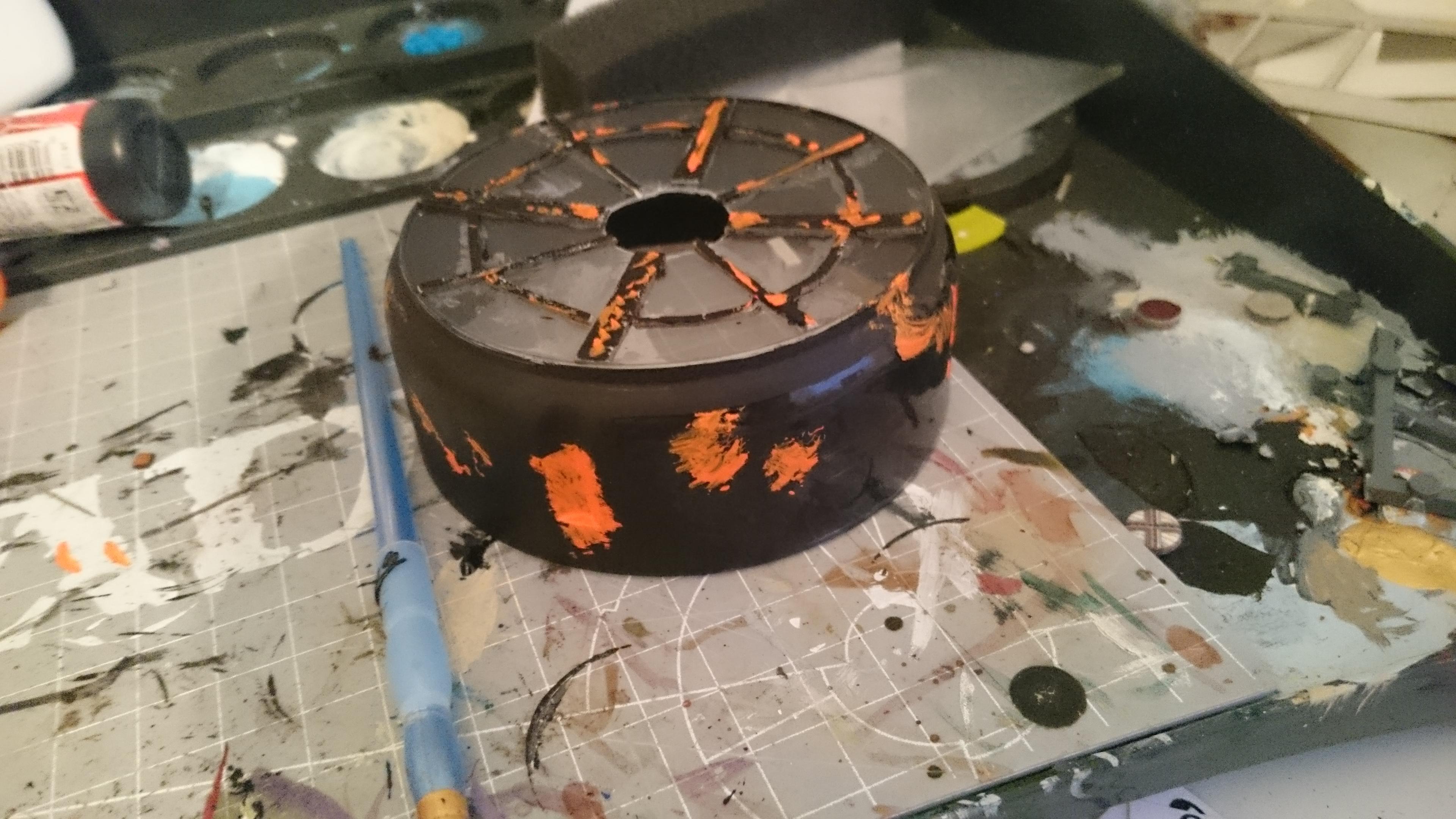 rusted cupola