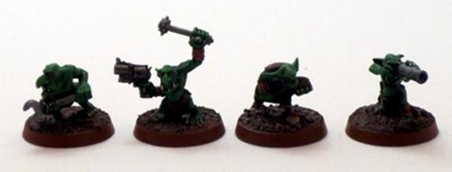 Captain Brown, Gretchin, Orks, Waaagh