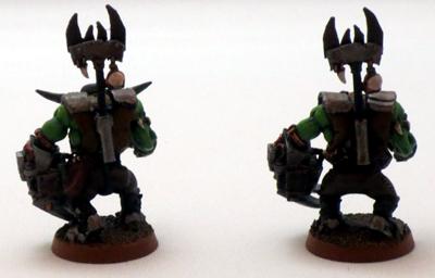 Captain Brown, Gretchin, Ork Nobz, Orks, Waaagh