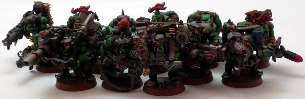 Captain Brown, Gretchin, Ork Loota Mobz, Orks, Waaagh