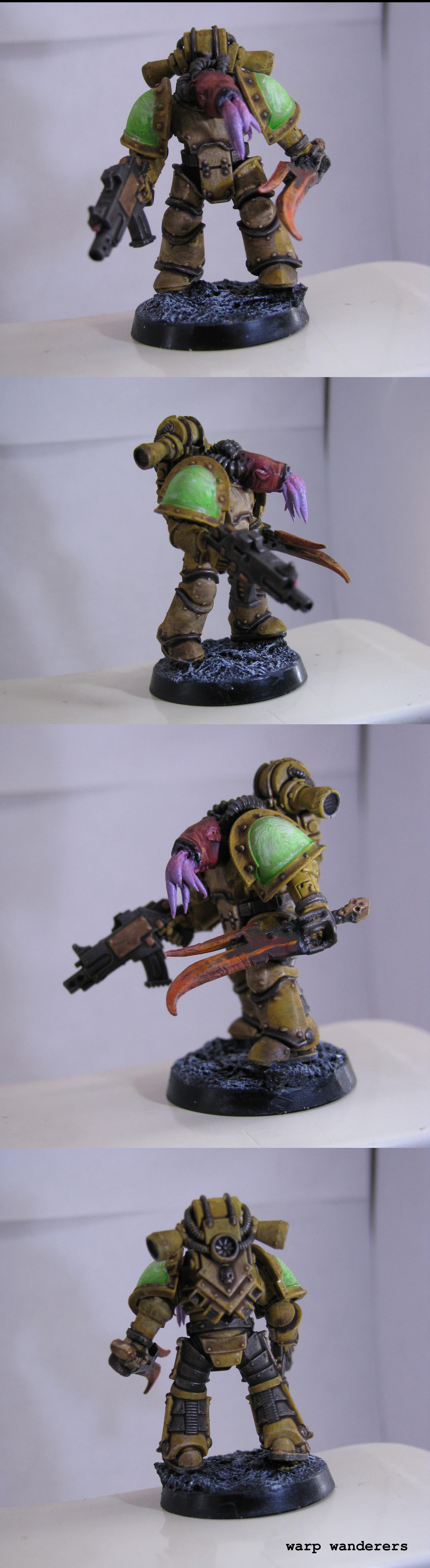 Chaos, Chaos Space Marines, Conversion, Mutant, Space Marines
