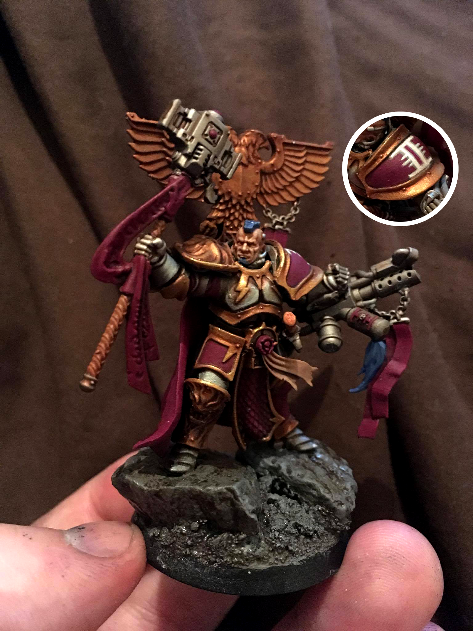 Inquisition, Inquisitor, Nemesis Daemon Hammer, Ordo Malleus, Terminator Armor, Warhammer 40,000