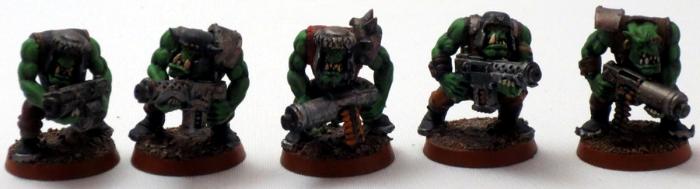Captain Brown, Gretchin, Ork Shoota Boyz, Orks, Waaagh
