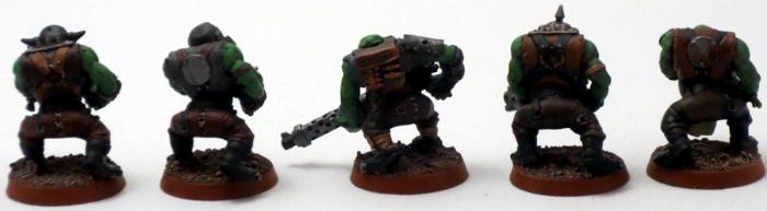 Captain Brown, Gretchin, Ork Shoota Boyz, Orks, Waaagh