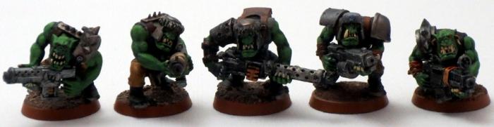 Captain Brown, Gretchin, Ork Shoota Boyz, Orks, Waaagh