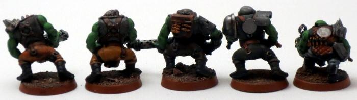 Captain Brown, Gretchin, Ork Shoota Boyz, Orks, Waaagh
