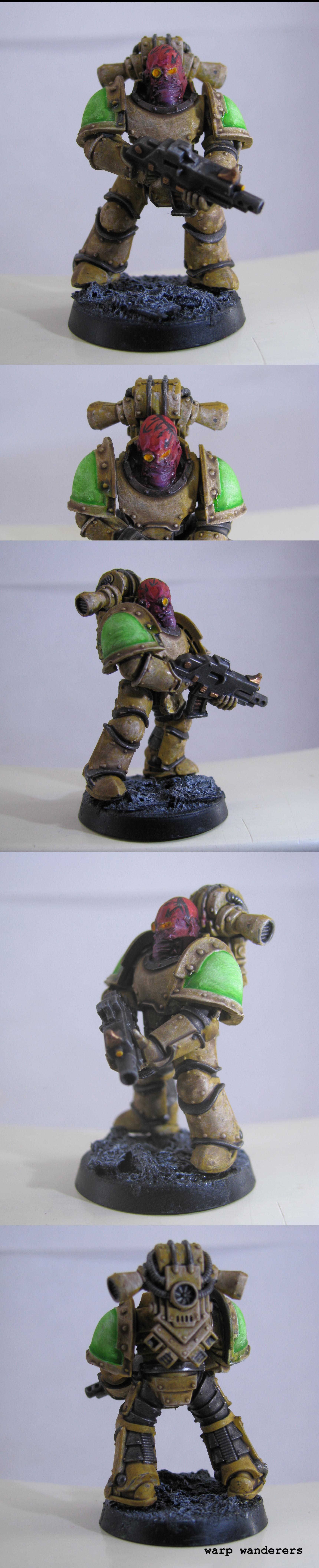 Chaos, Chaos Space Marines, Conversion, Mutant, Space Marines