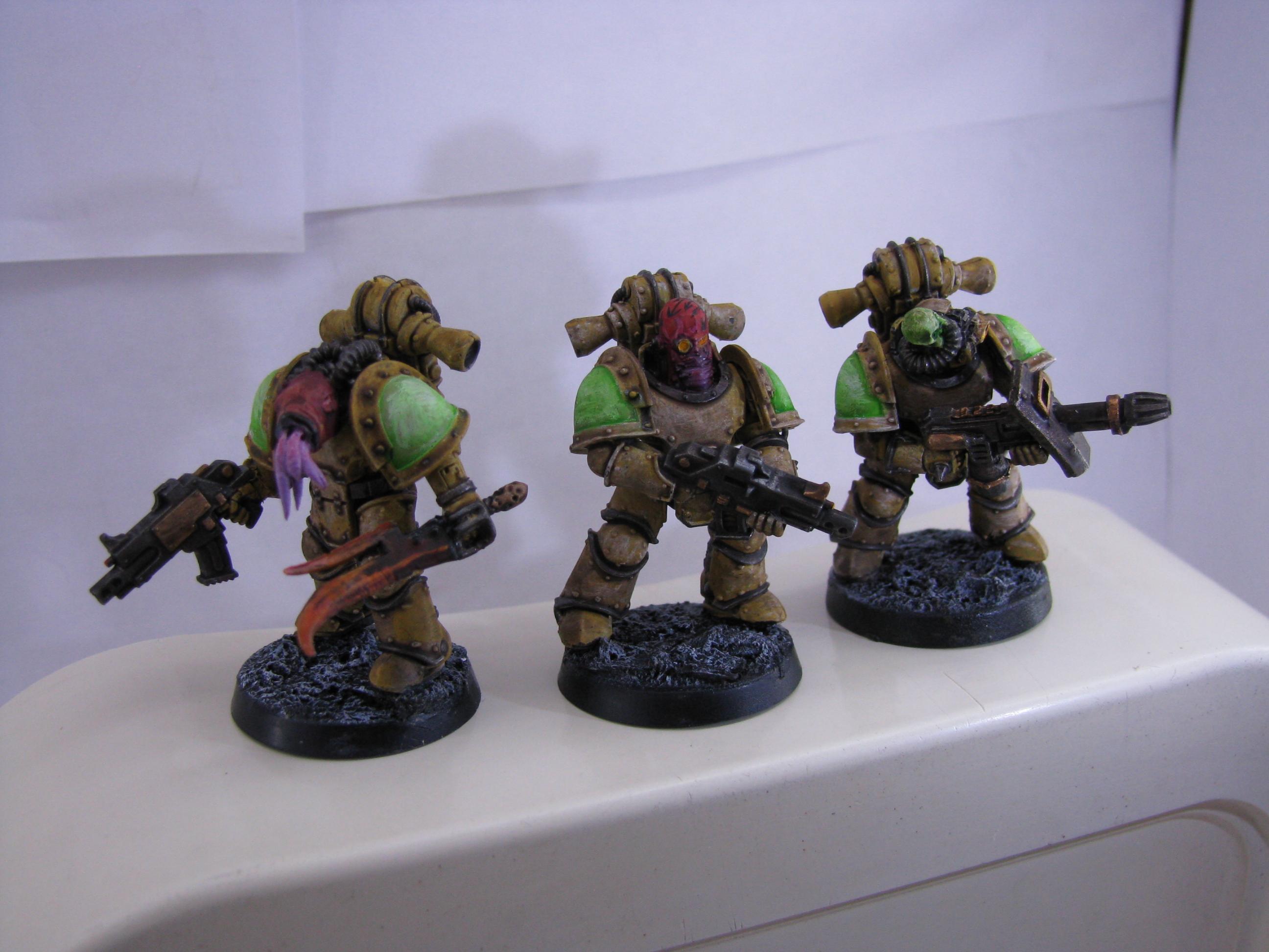 Chaos, Chaos Space Marines, Conversion, Mutant, Space Marines