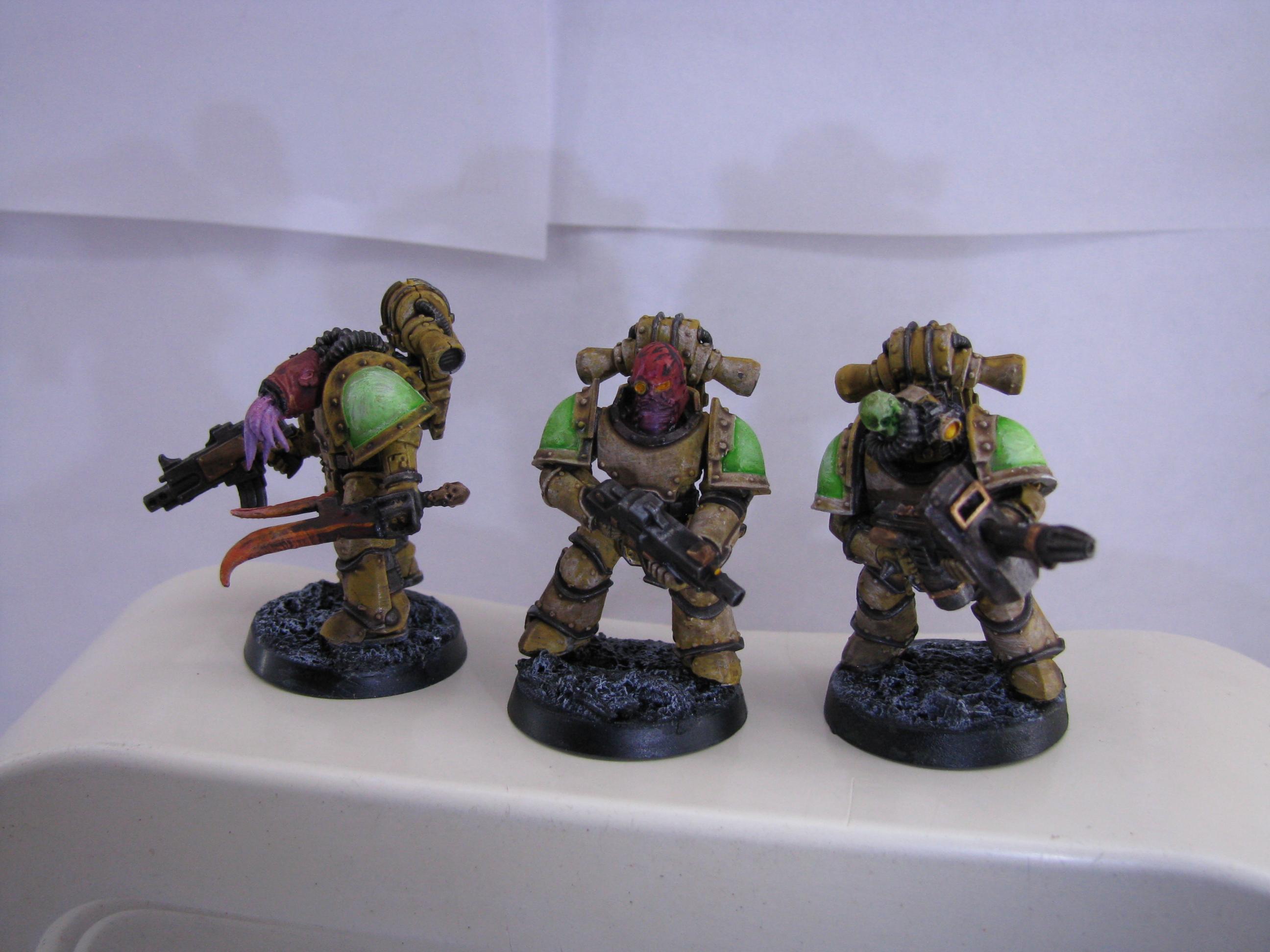 Chaos, Chaos Space Marines, Conversion, Mutant, Space Marines