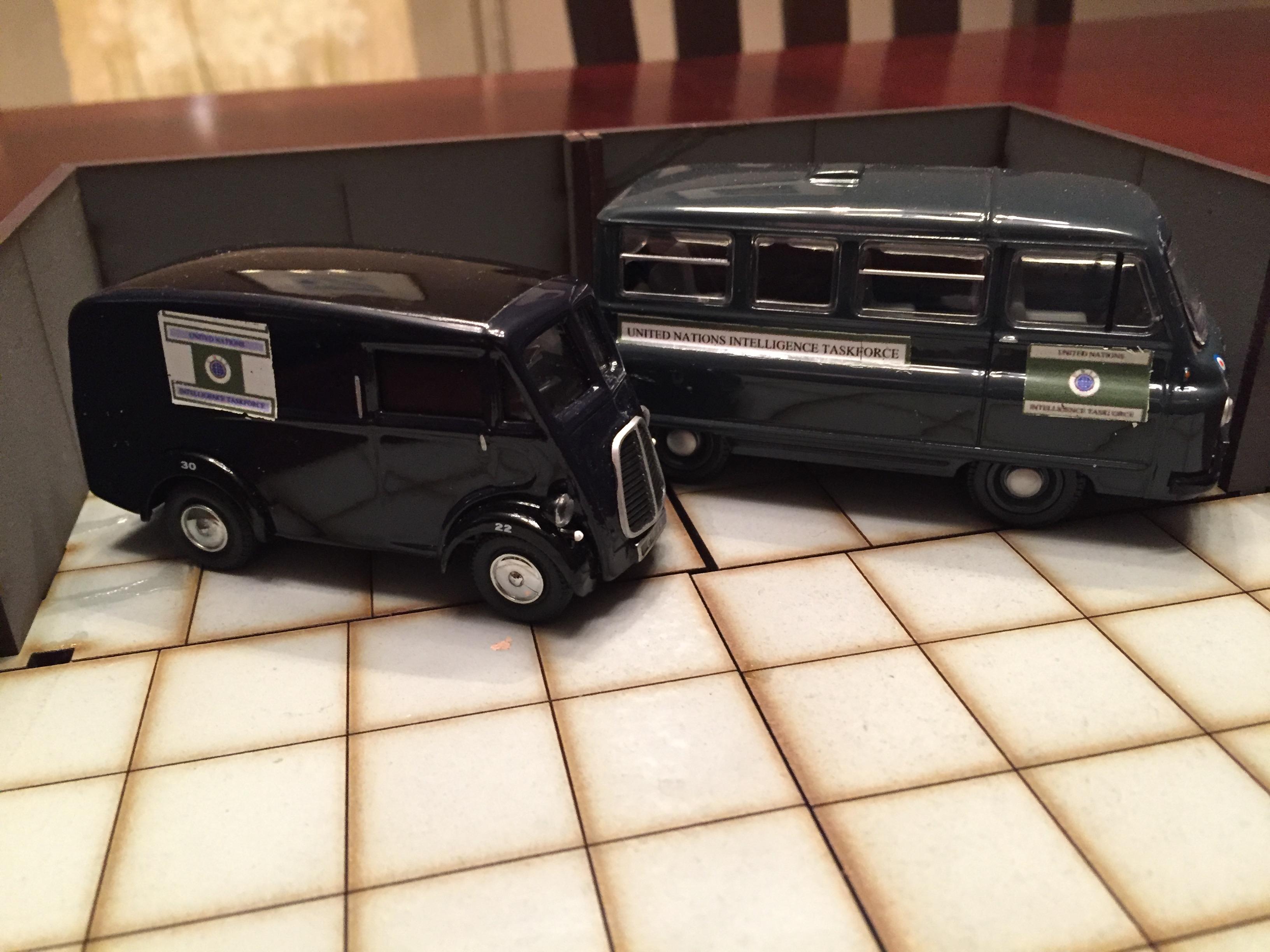 Dr Who, Police, Truck, Van