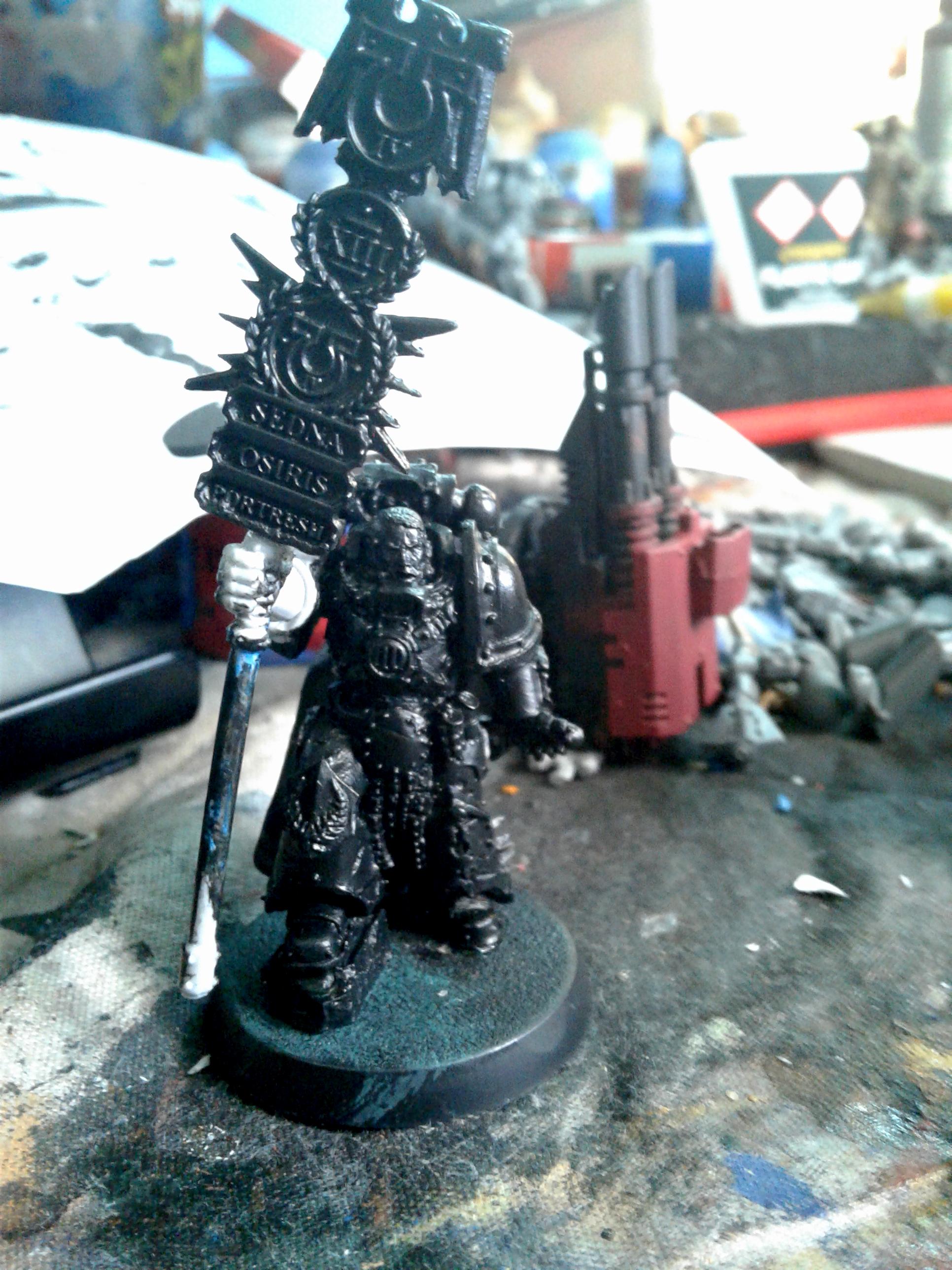 Ultramarine Standard Bearer WIP1