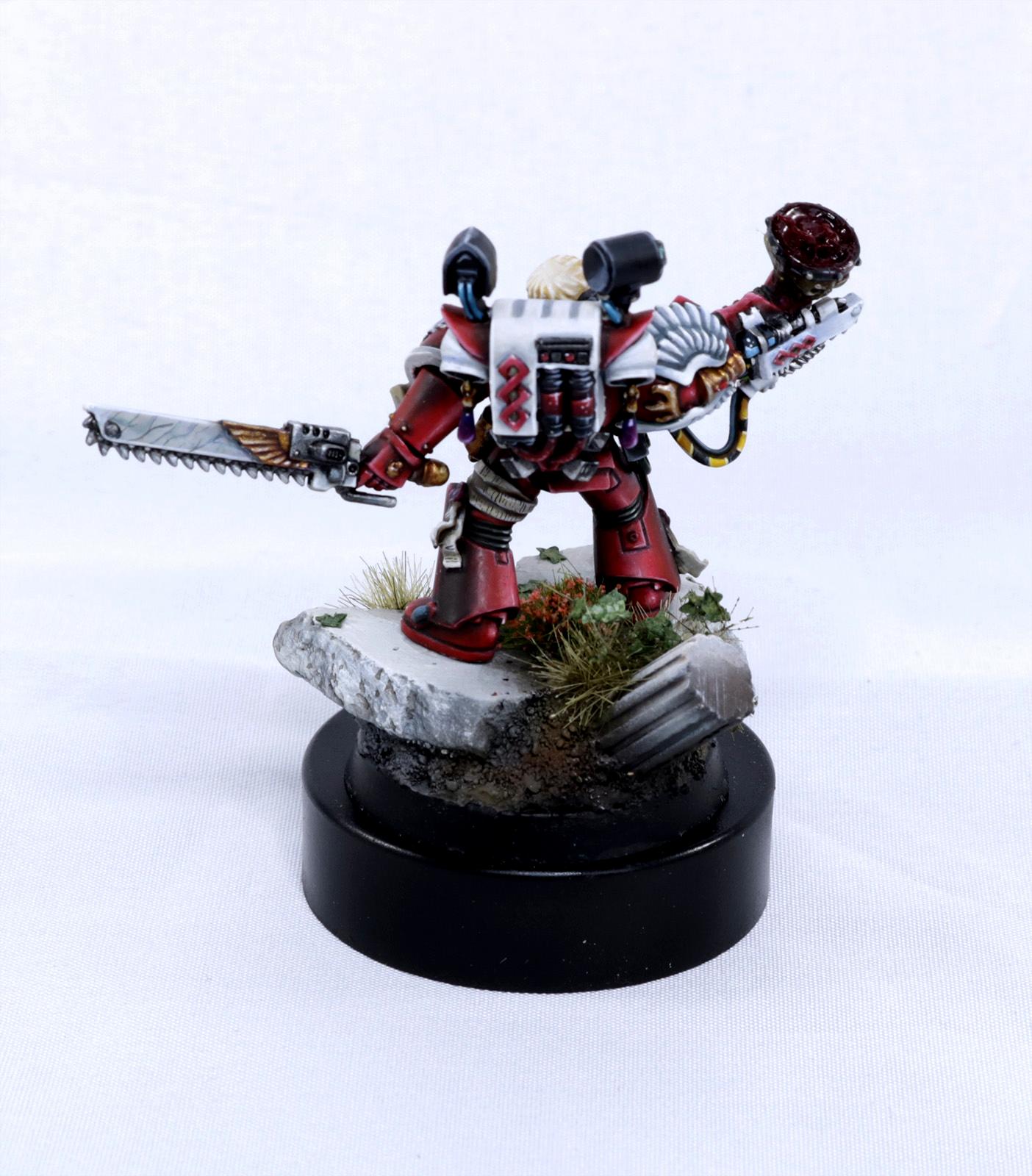Apothecary, Blood Angels, Corbulo, Power Armor, Space Marines