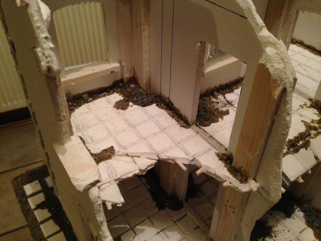 Collapsed Upper Left Hand Floor